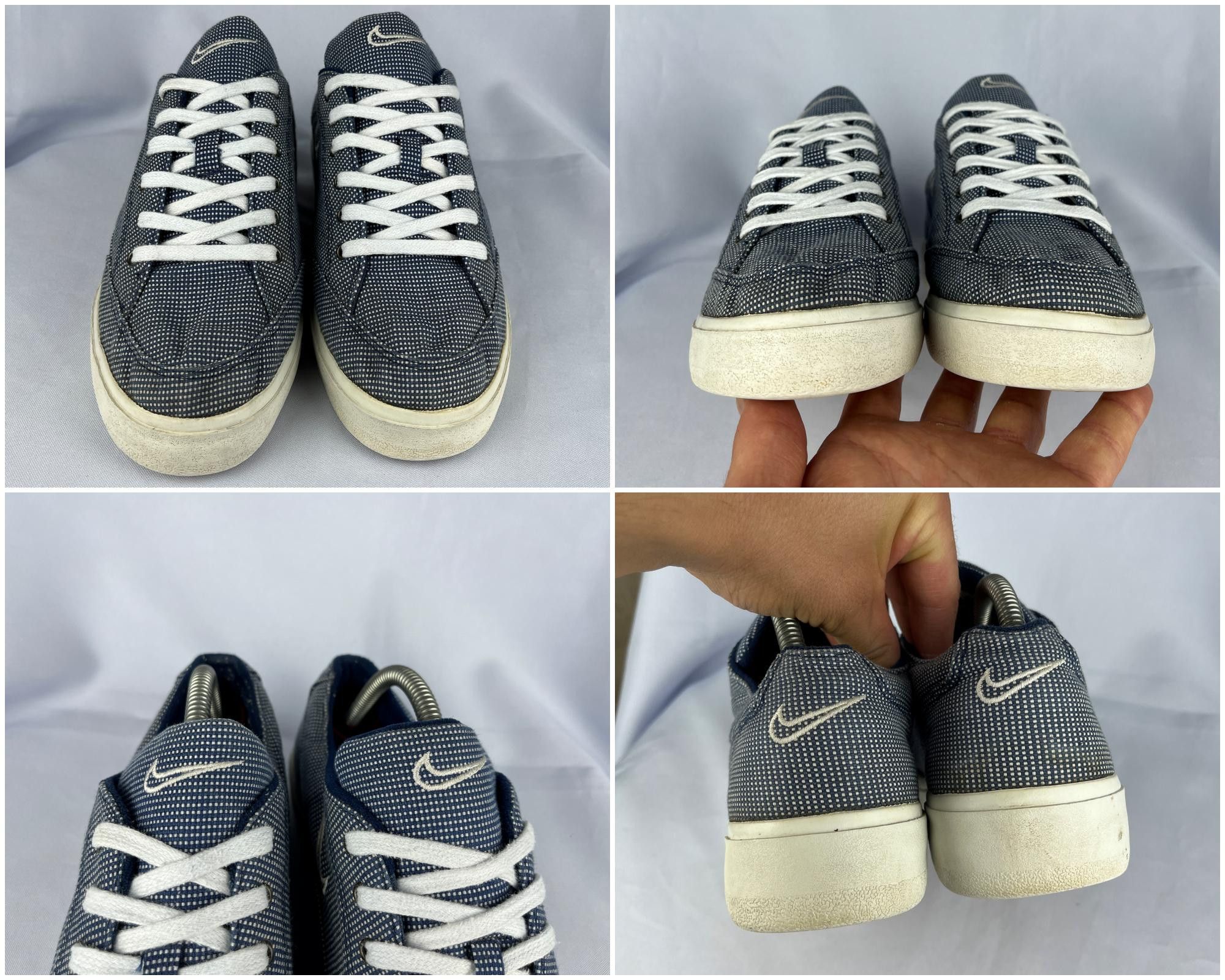 Nike 90's Nike Tennis Court GTS Vintage Canvas Sneakers Womens Size US 9.5 / IT 39.5 - 3 Thumbnail