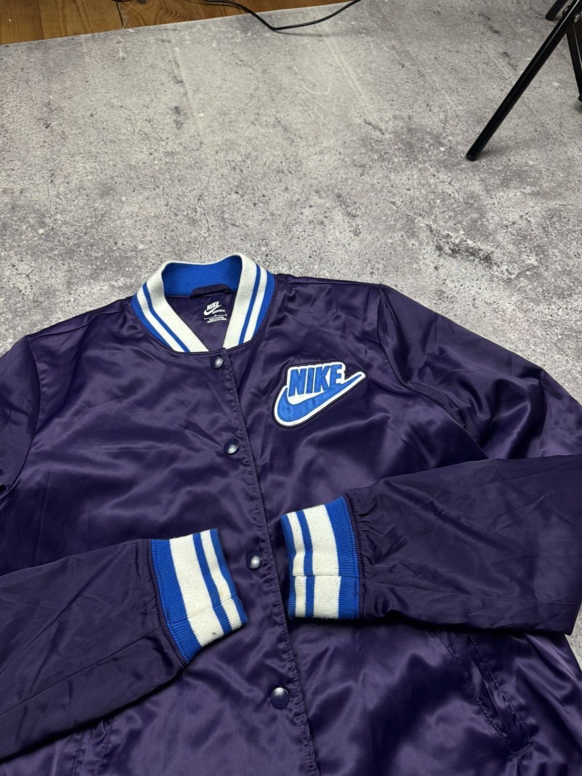 Nike Vintage Nike 90s Y2K Bomber Jacket Big Logo Japanesse Boxy Size L / US 10 / IT 46 - 5 Thumbnail
