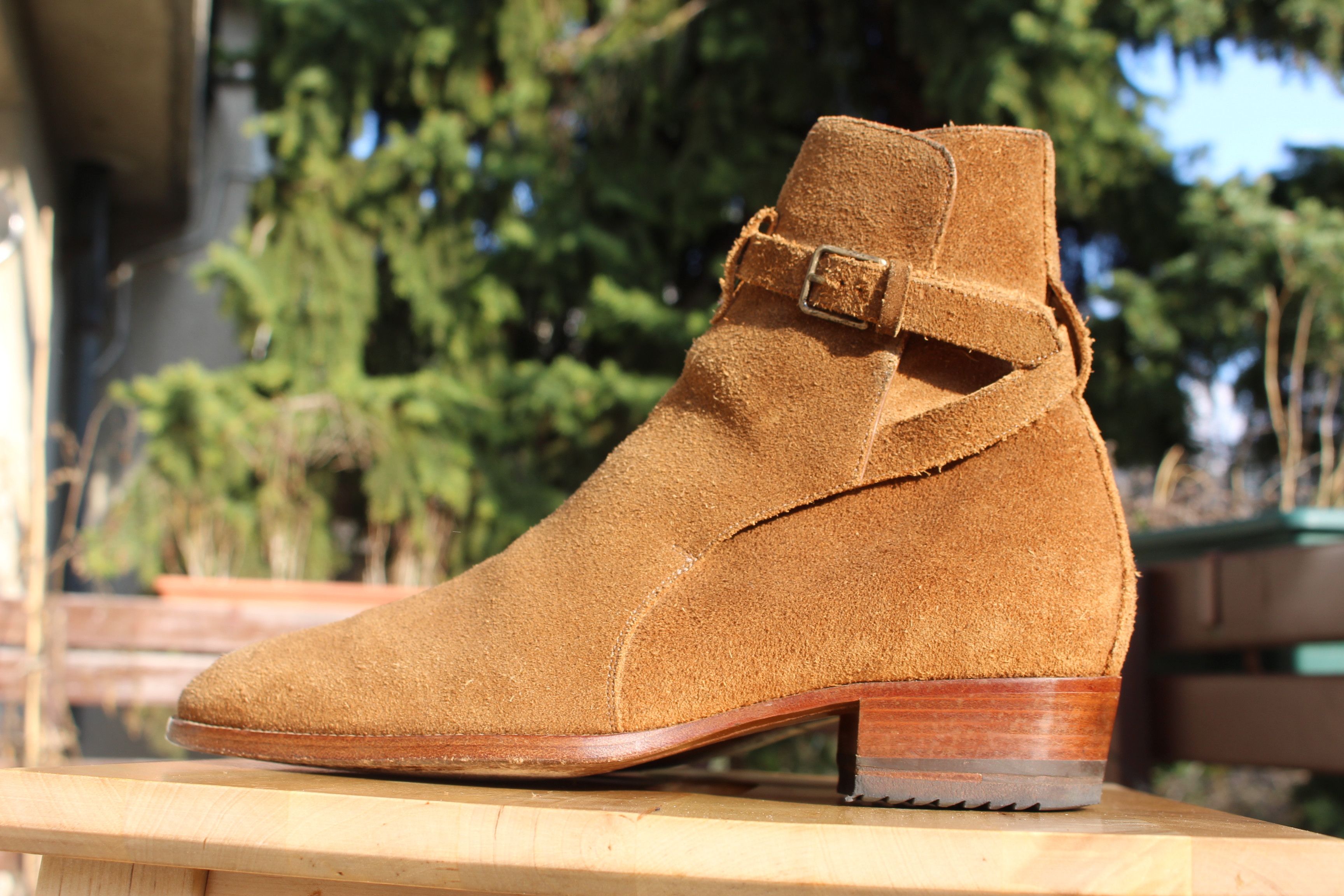 Saint laurent hedi jodhpur boots sales