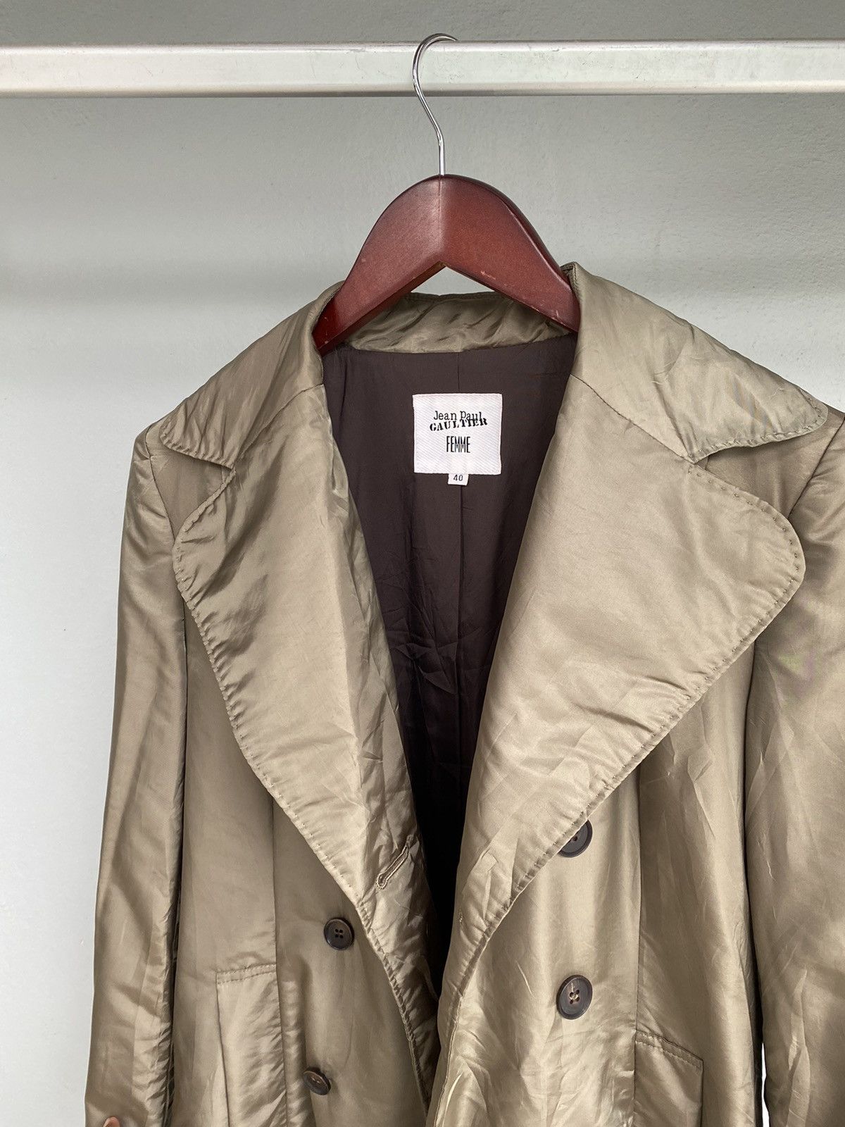 Designer × Japanese Brand × Jean Paul Gaultier Jean paul gaultier coat Size S / US 4 / IT 40 - 2 Thumbnail