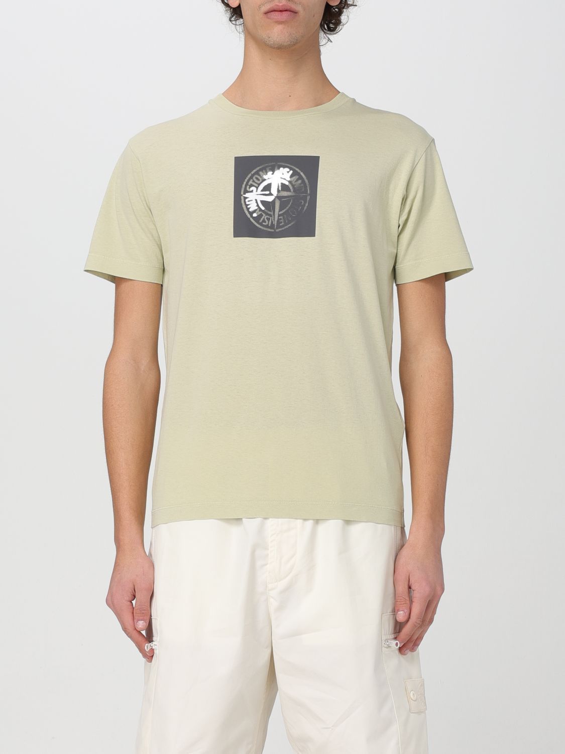 image of Stone Island T-Shirt Men Pistachio (Size 2XL)