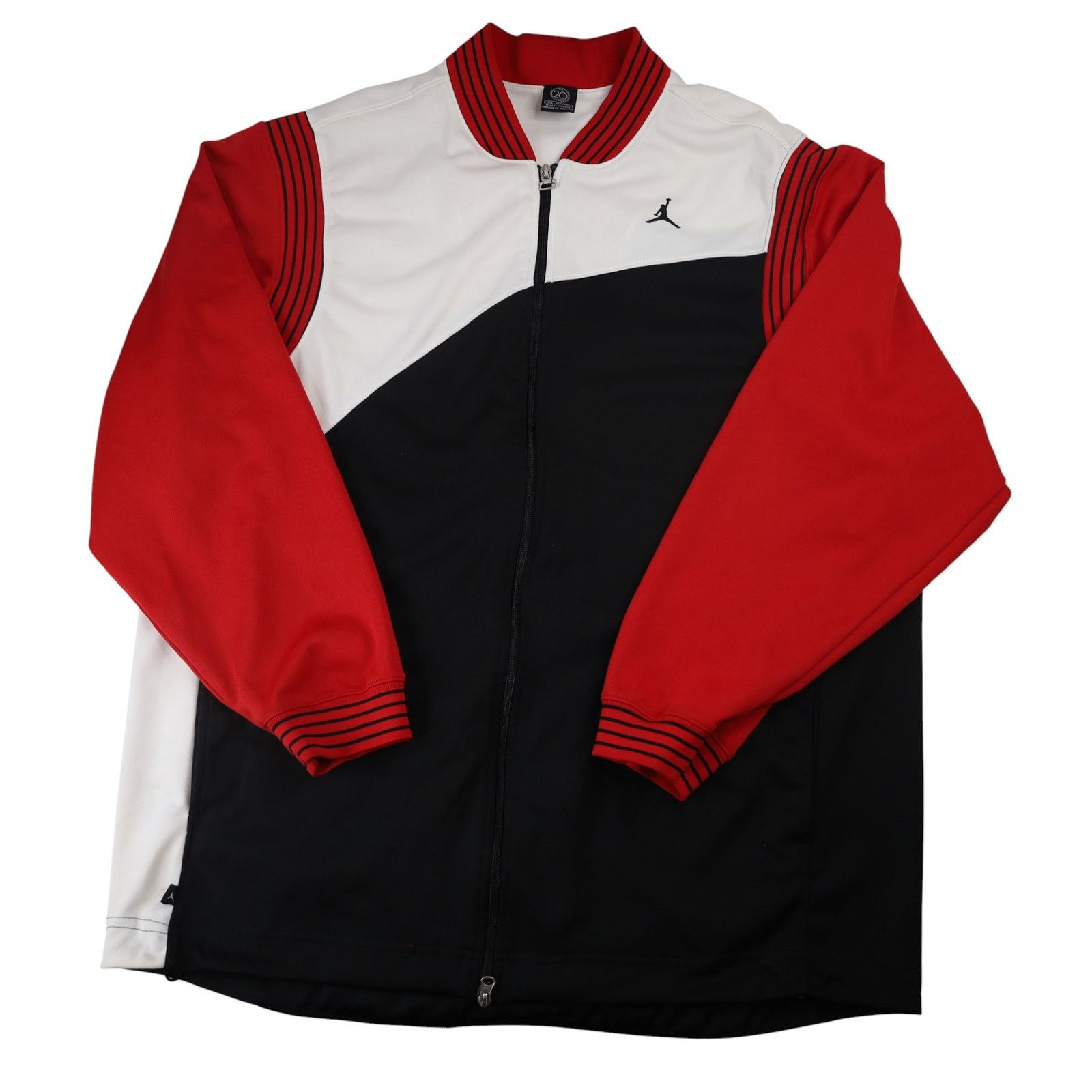 Jordan Brand × Nike × Vintage VTG 2005 Nike Air Jordan 20th Anniversary Track Jacket Size US XL / EU 56 / 4 - 1 Thumbnail