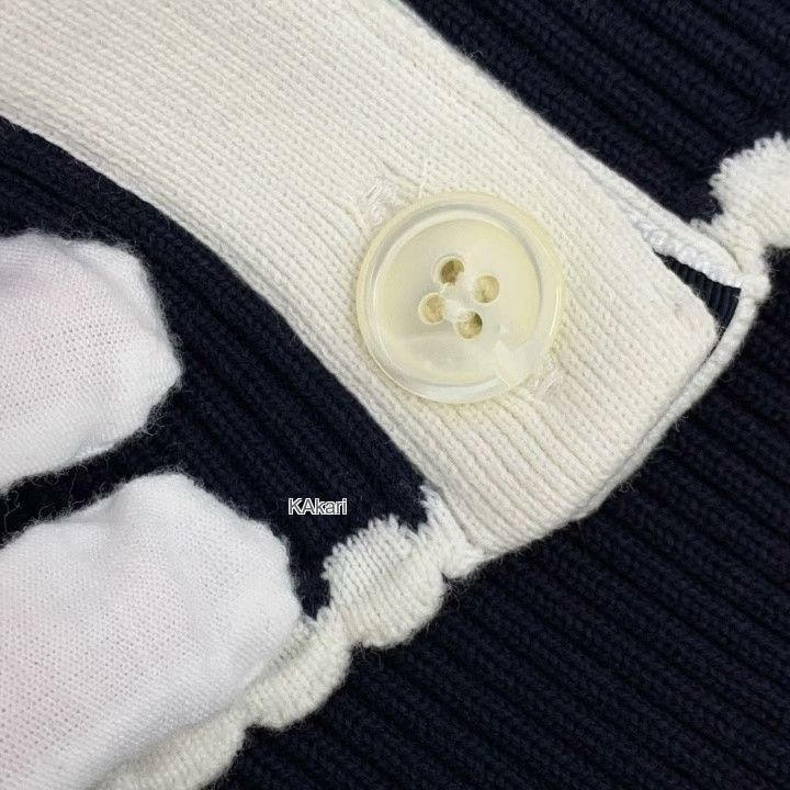 Thom Browne Thom Browne Dog Intarsia Cotton Sweater Size US XXS / EU 40 - 7 Thumbnail