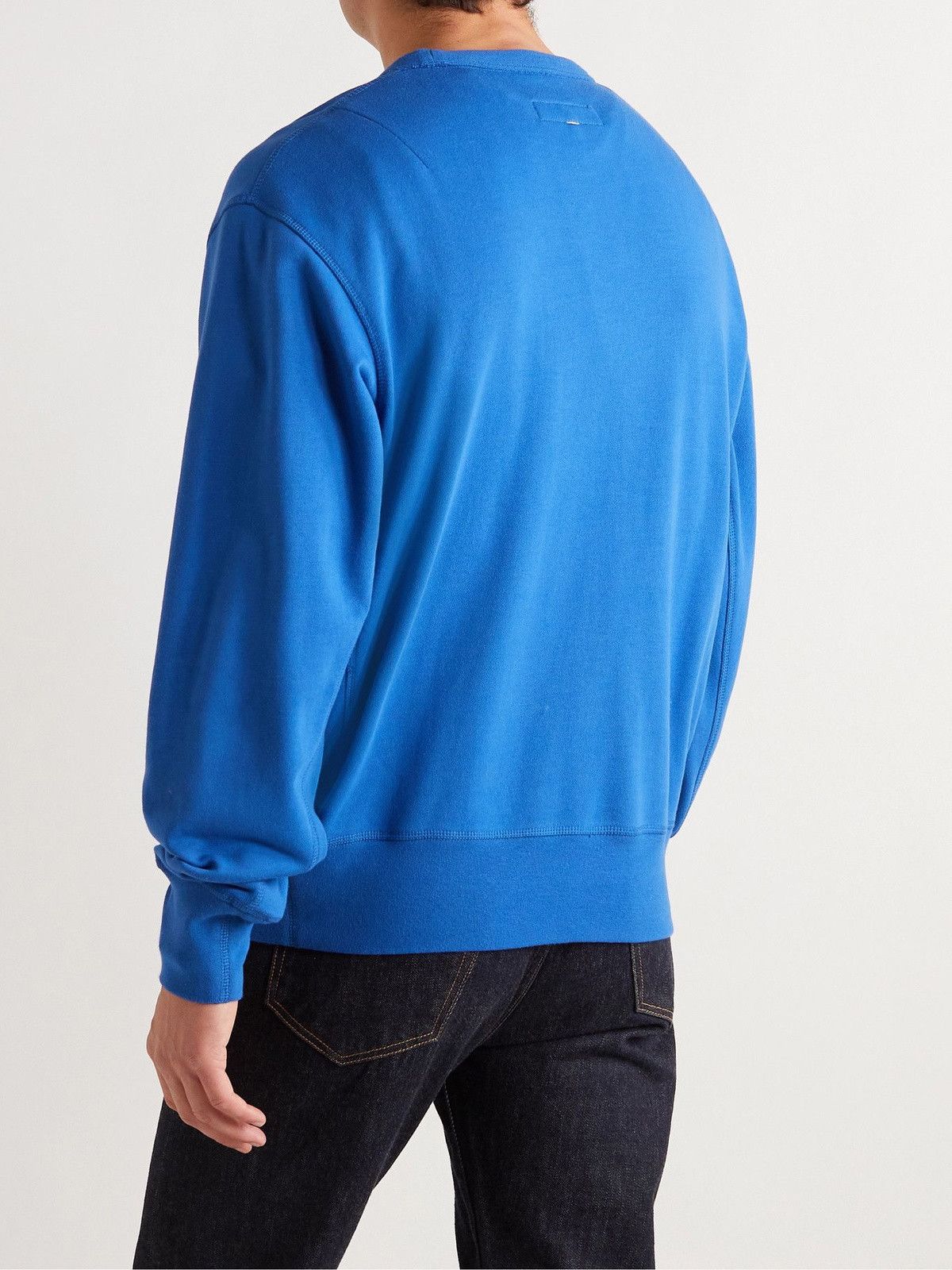 Rag & Bone City Logo-Embroidered Organic Cotton Jersey Sweatshirt Size US M / EU 48-50 / 2 - 3 Thumbnail