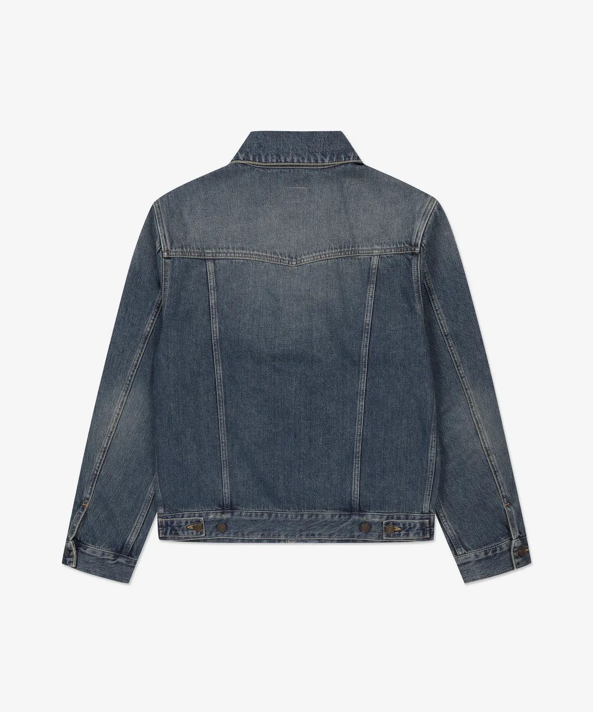 Saint Laurent Paris o1s1wg110125 695177 Classic Denim Jacket in Blue Size US M / EU 48-50 / 2 - 2 Thumbnail
