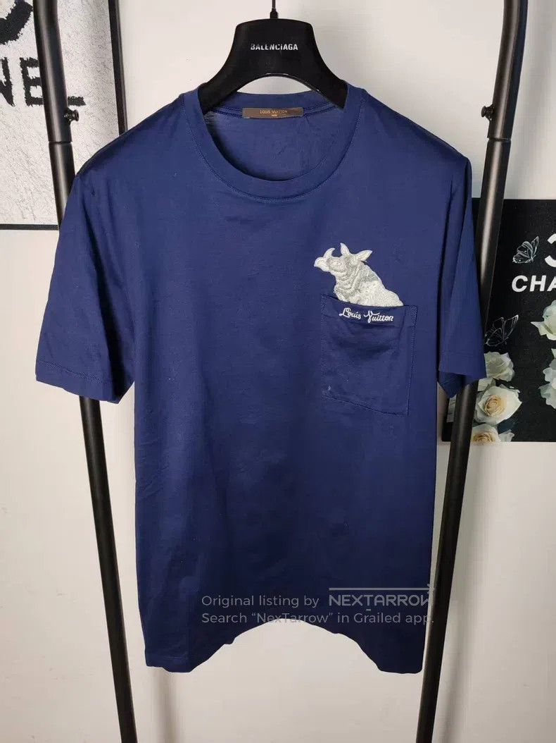 Louis Vuitton Louis Vuitton Embroidered short sleeve Size US M / EU 48-50 / 2 - 1 Thumbnail