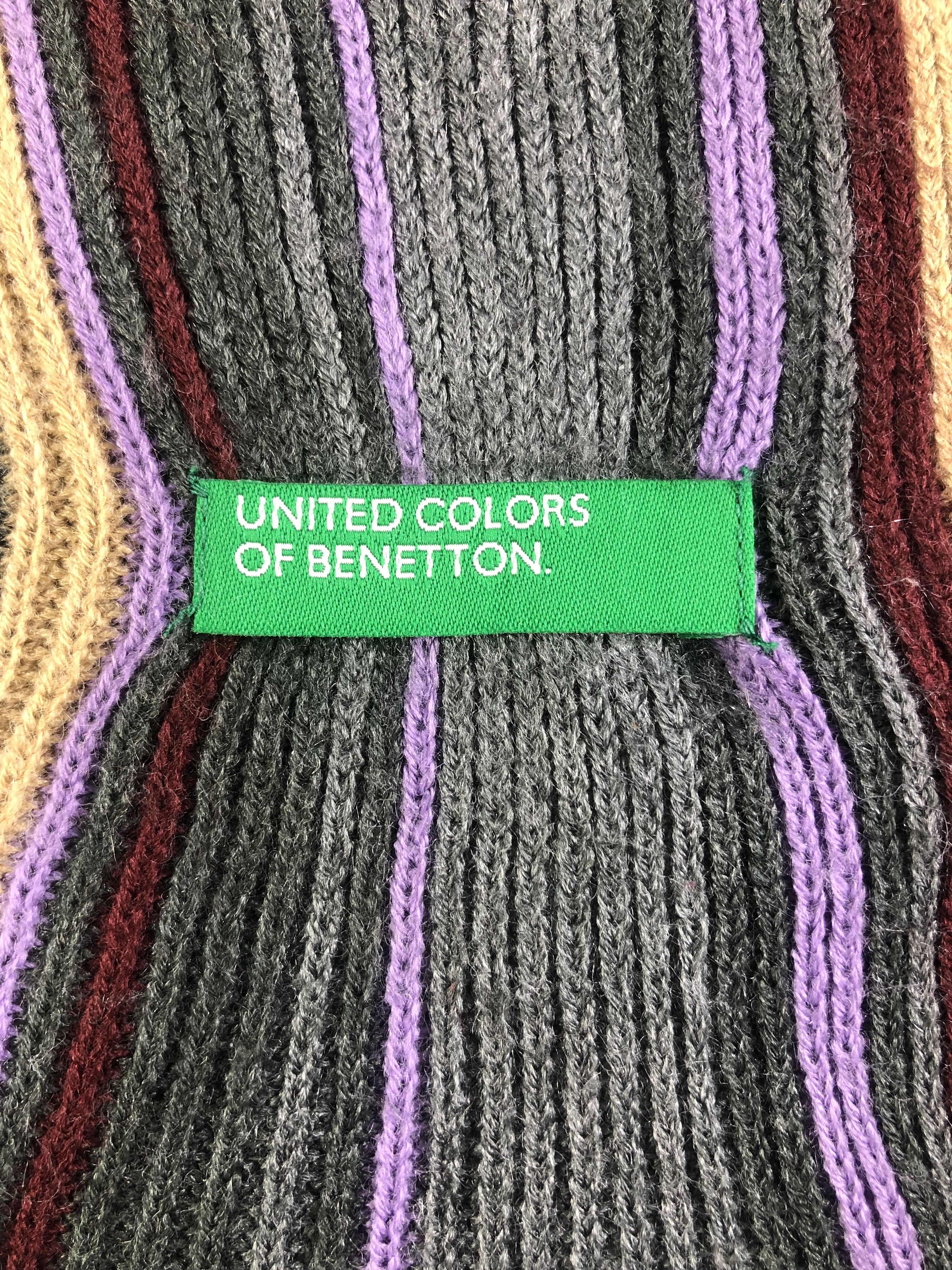 Benetton United Colors Of Benetton Scarf / Muffler / Neckwear SS1272 Size ONE SIZE - 3 Thumbnail