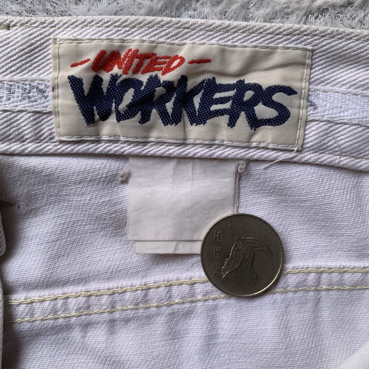 Japanese Brand United workers y2k baggy pants Size US 33 - 11 Thumbnail