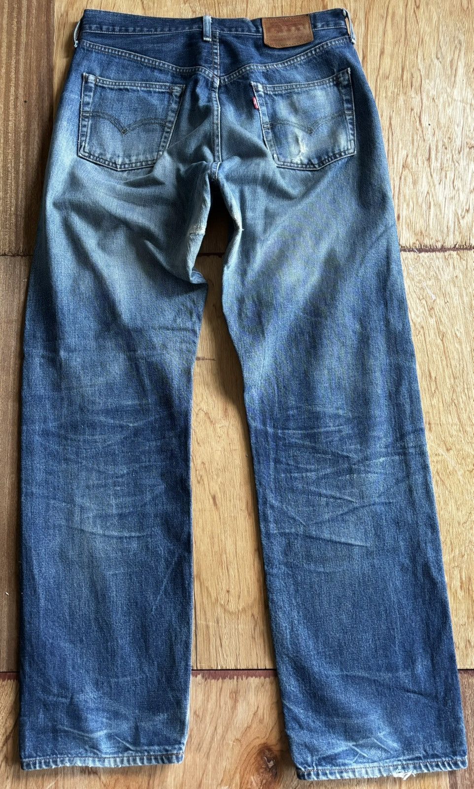 Levi's Levi’s 504Z ‘E’ Selvedge Denim Jeans Size US 32 / EU 48 - 2 Thumbnail
