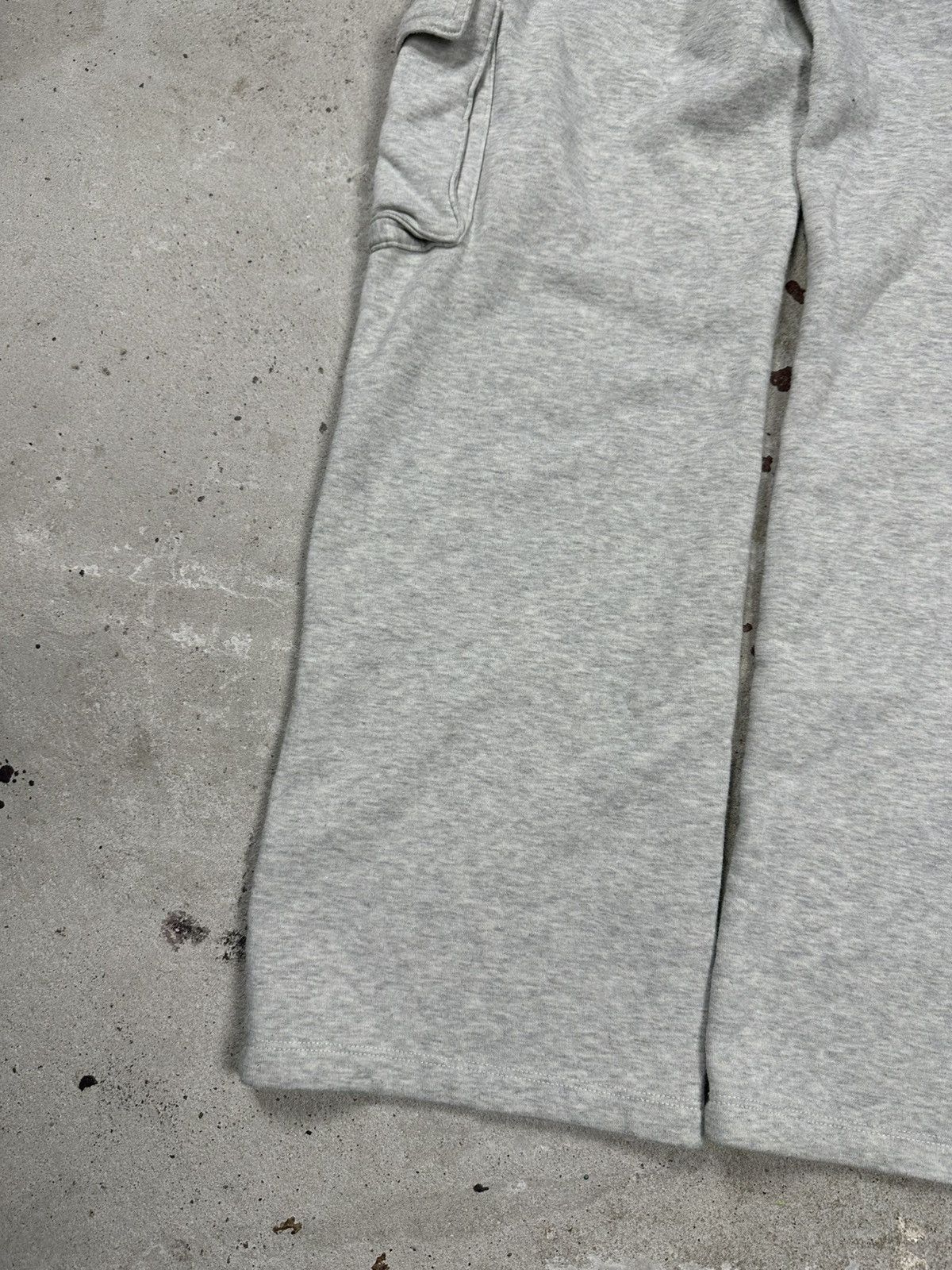 Japanese Brand × Vintage Vintage Y2K BAGGY Gray Cargo Sweatpants Size US 32 / EU 48 - 11 Thumbnail