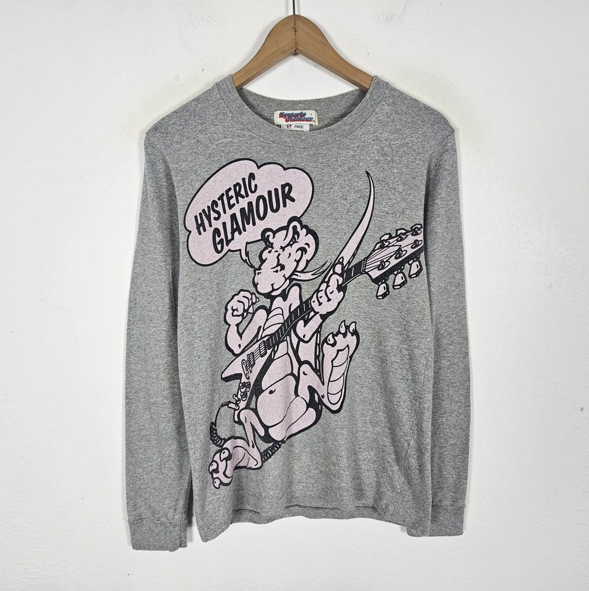 Hysteric Glamour Hysteric Glamour Crocodile Guitar tee shirt Size US S / EU 44-46 / 1 - 2 Thumbnail