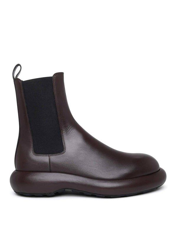 Jil Sander o1y1124 Polish Boots in Brown Size US 12 / EU 45 - 3 Thumbnail