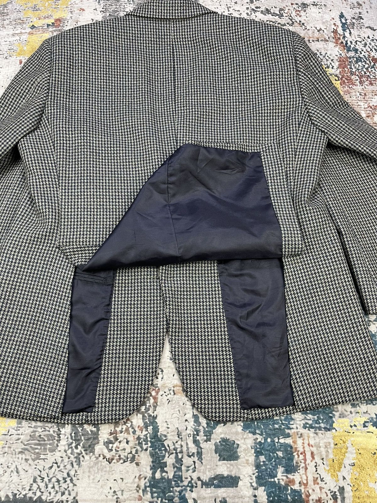 Burberry Burberry London Wool Tweed Single Breasted Double Slit Size US M / EU 48-50 / 2 - 12 Thumbnail