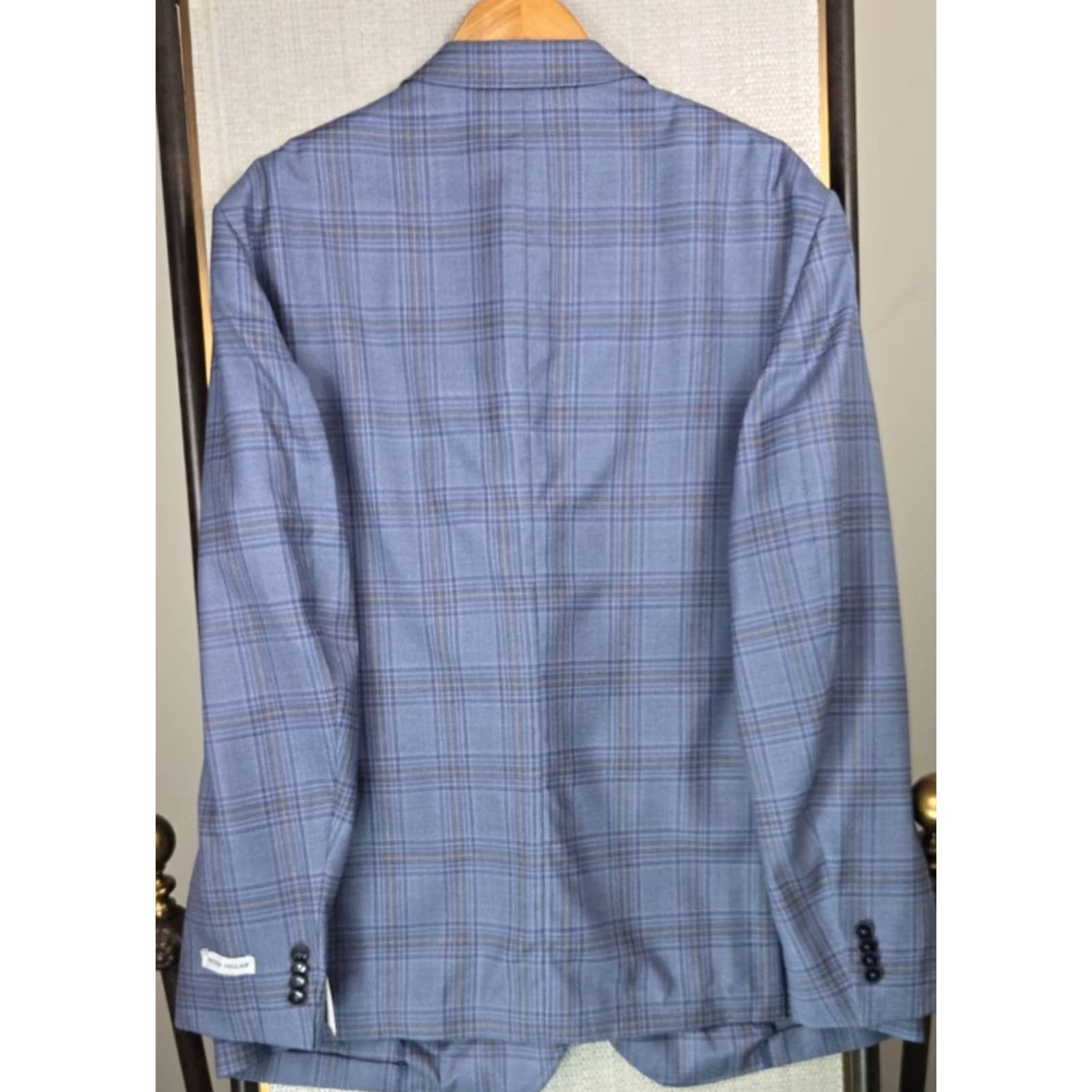 Peter Millar Peter Millar Jacket Blue 48 Wool Unlined Hyperlight Blazer Size 48R - 2 Thumbnail