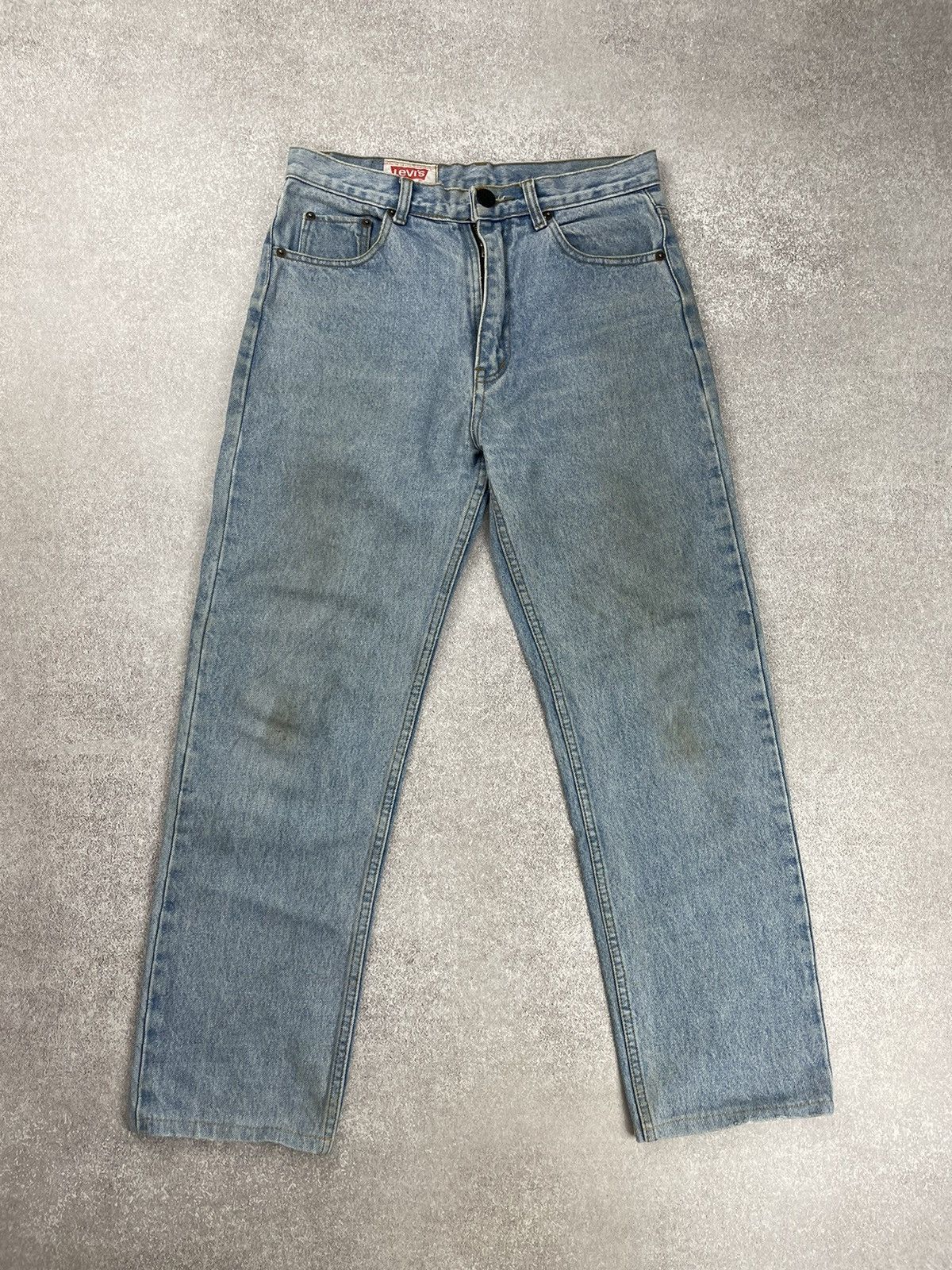 Levi's × Levi's Vintage Clothing Vintage Levis 501 Distressed Faded Blue Jeans Very Rare Size US 30 / EU 46 - 1 Thumbnail