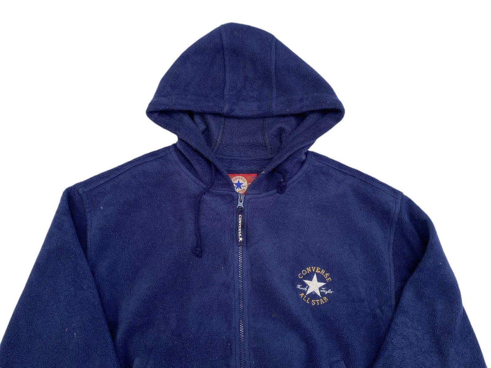 Converse × Vintage Vtg Converse Fleece Hoodie Big Logo Size US M / EU 48-50 / 2 - 3 Thumbnail