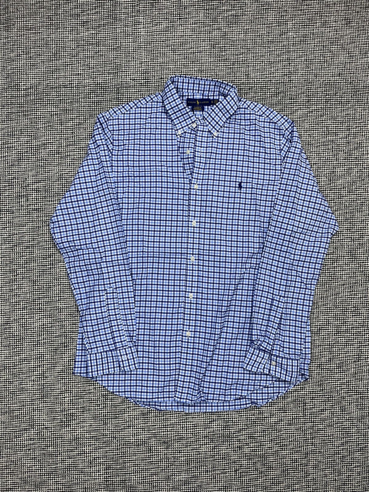 Polo Ralph Lauren Ralph Lauren classic fit performance cotton nylon shirt ls Size US XL / EU 56 / 4 - 1 Thumbnail