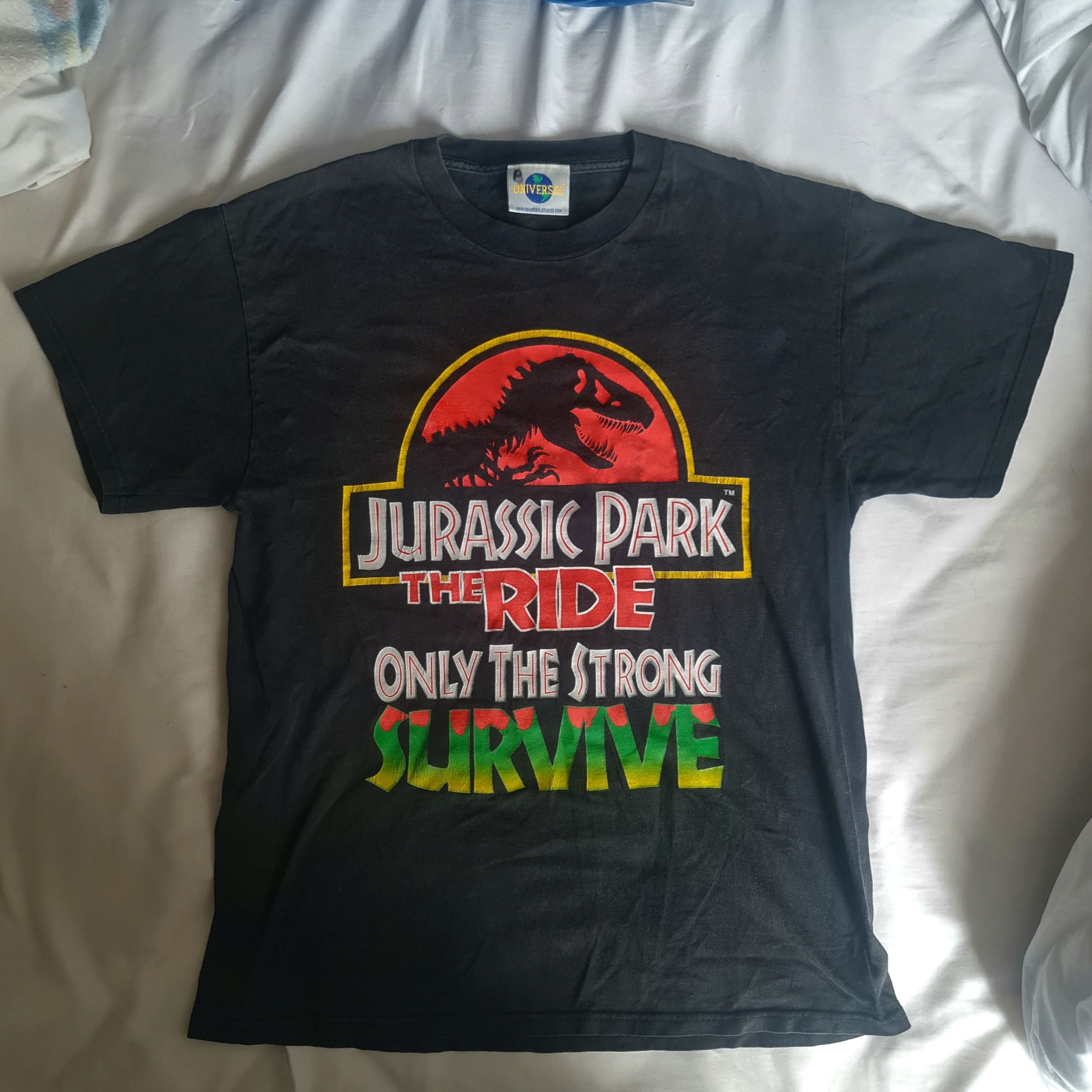 Universal Studios × Vintage Vintage Jurassic Park The Ride Survive Size US L / EU 52-54 / 3 - 1 Thumbnail