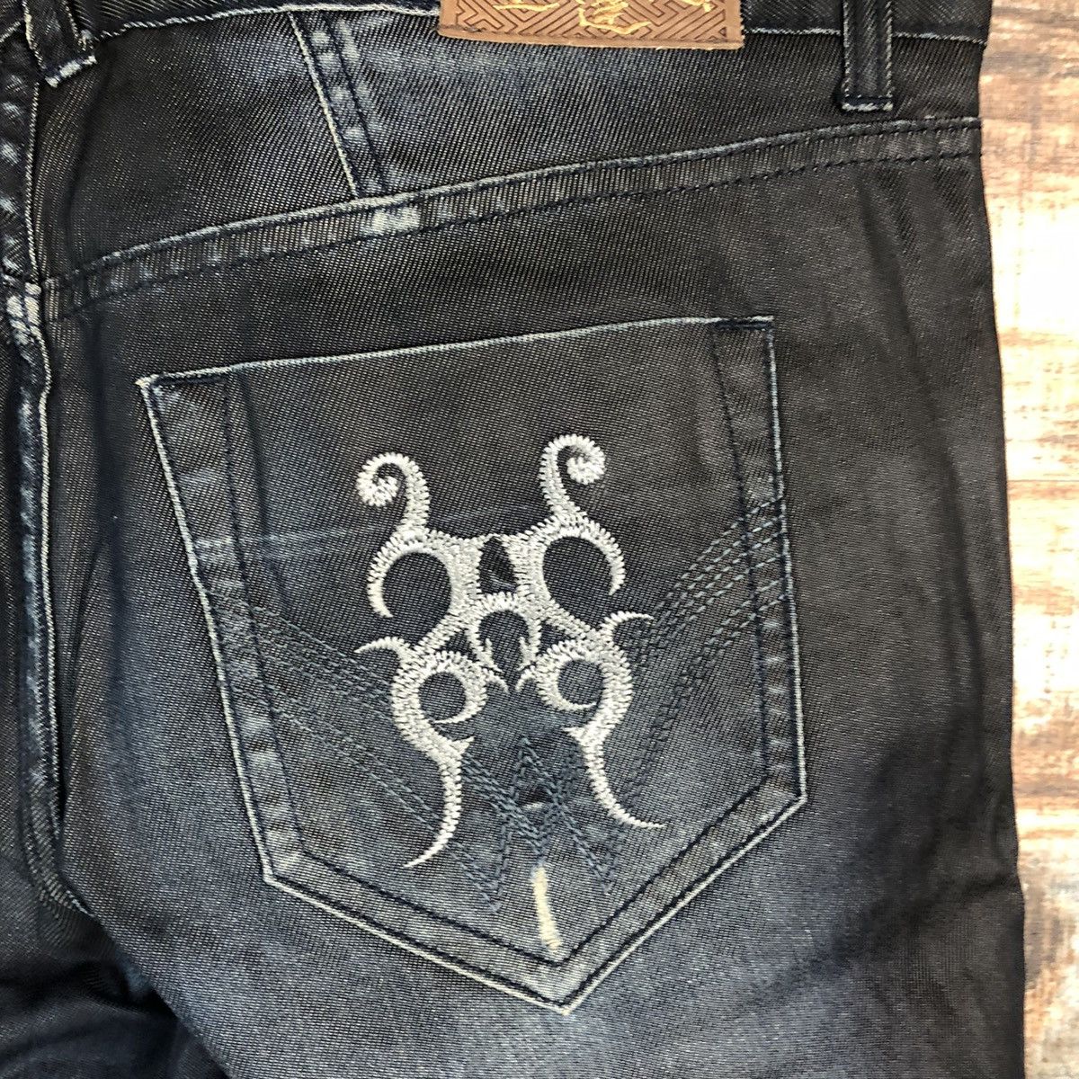 Japanese Brand DLL Osaka Big Train Blue Denim Pants #C095 Size US 38 / EU 54 - 19 Thumbnail