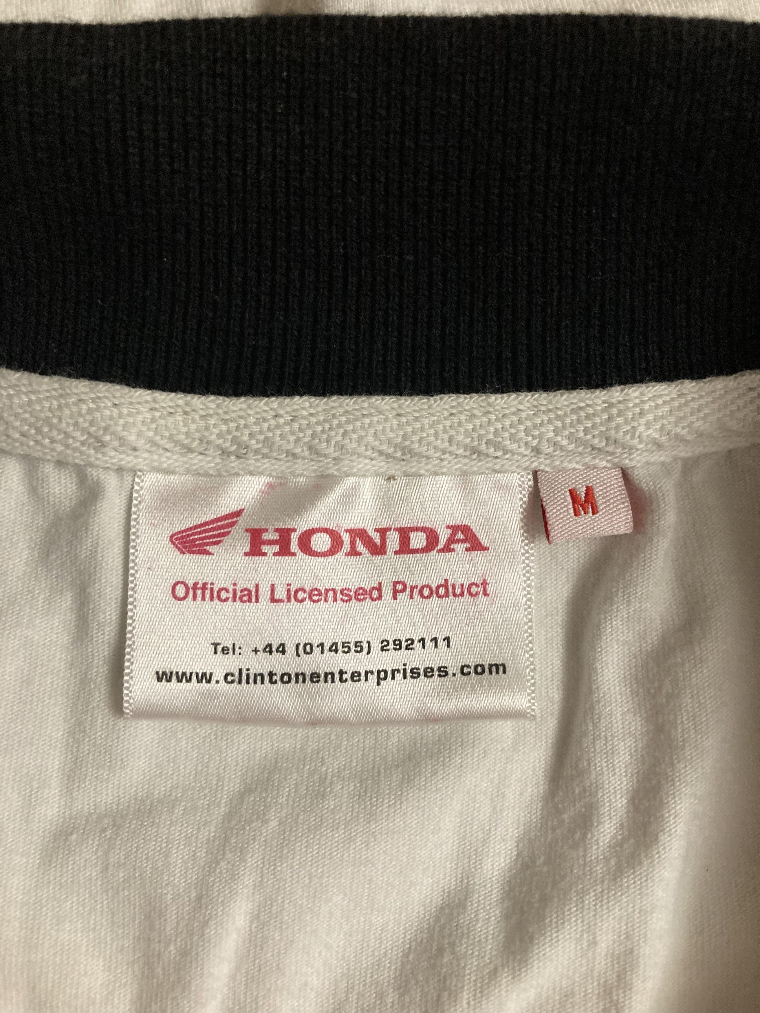 Honda Honda Swan Polo Shirt Moto GP Track Racing Motorcycle Team Size US S / EU 44-46 / 1 - 5 Thumbnail