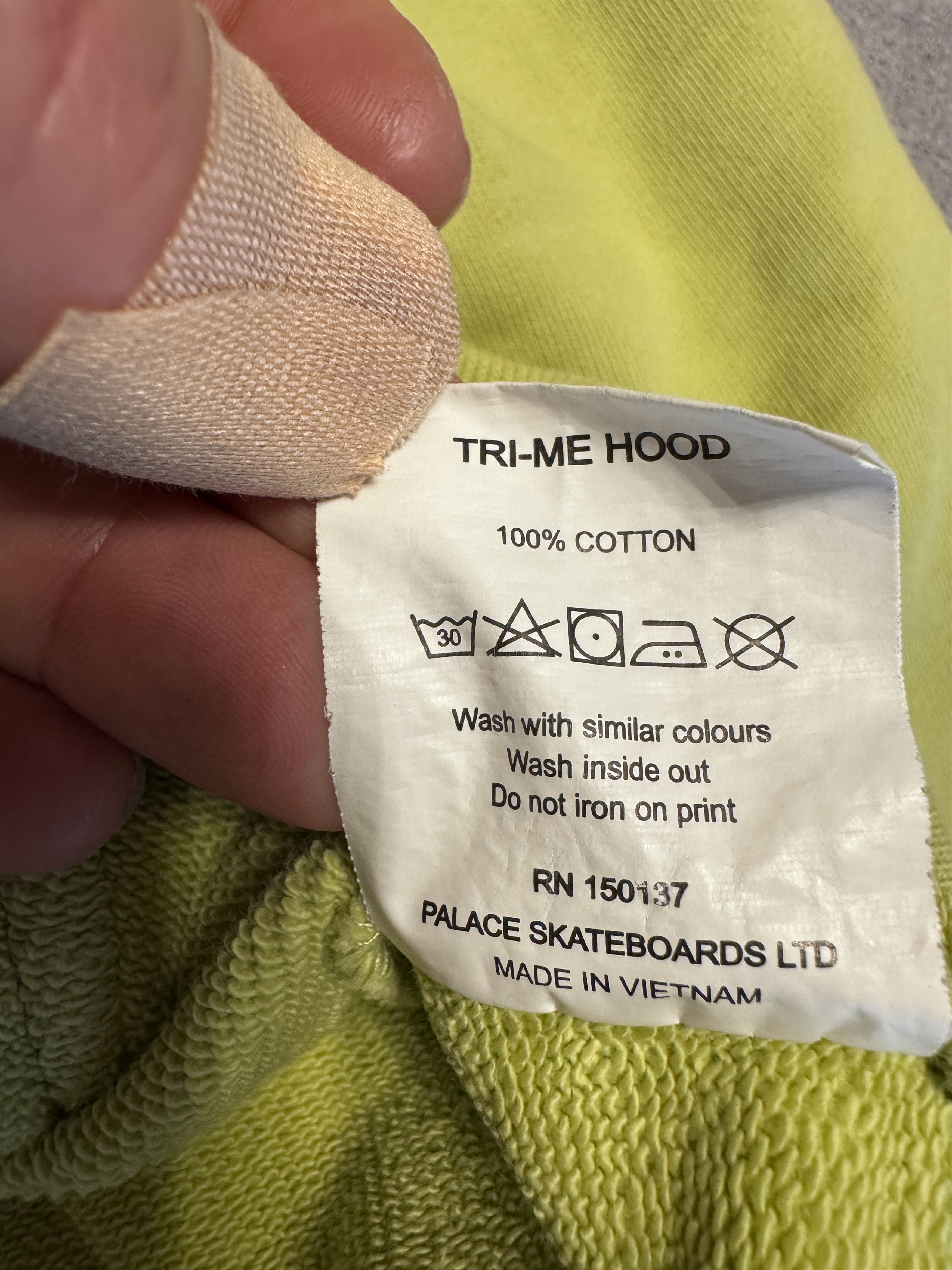 Other PALACE - Lime-green hoodie with cool purple graphic Size S / US 4 / IT 40 - 5 Thumbnail