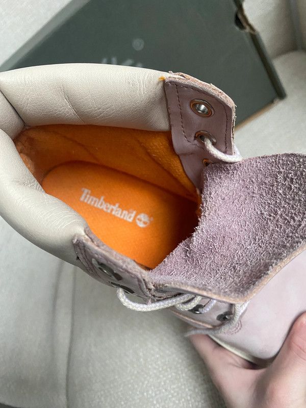Timberland pink timberlands boot 6in premium boots in light pink Size US 6.5 / IT 36.5 - 7 Thumbnail