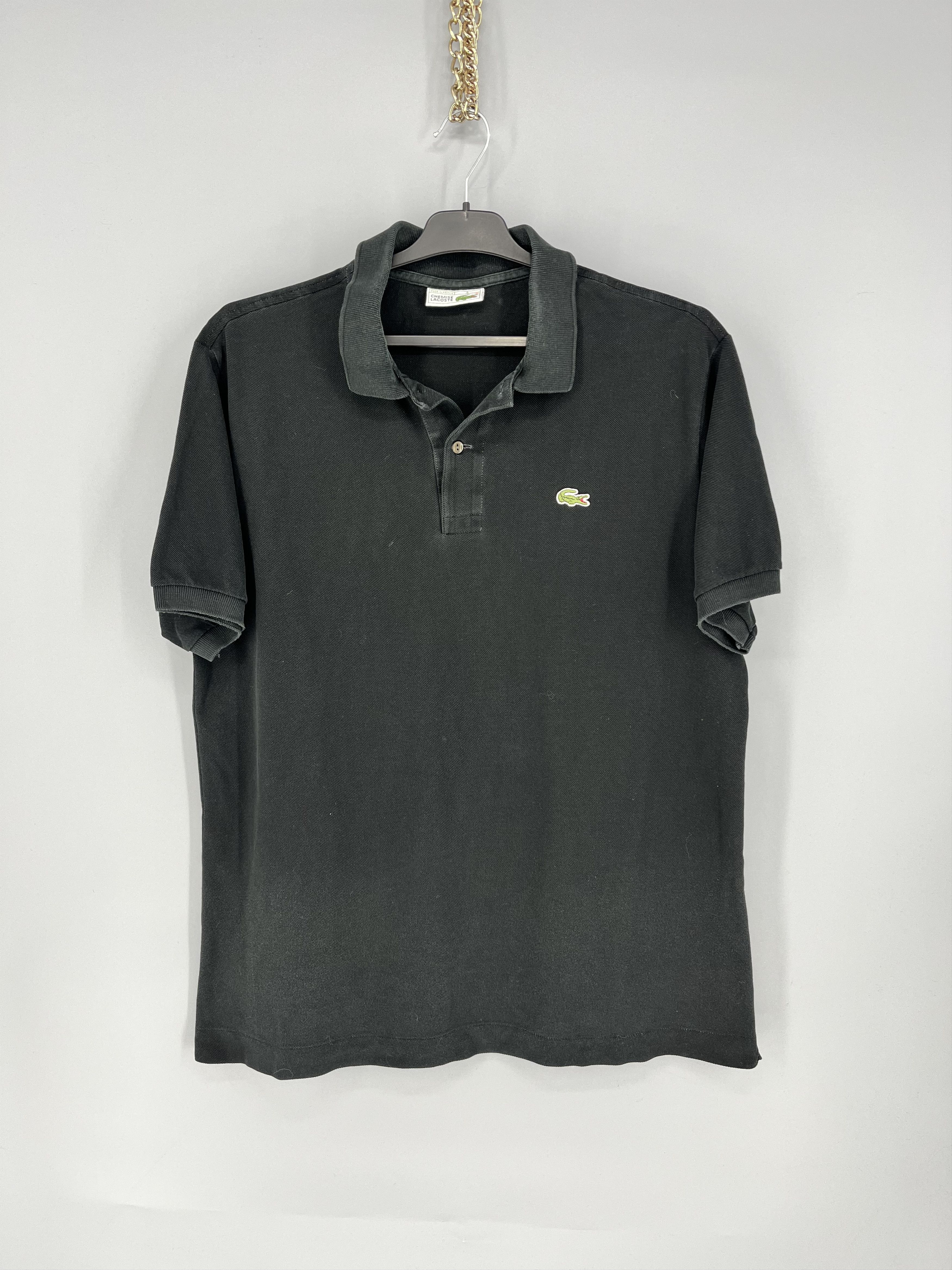 Lacoste Vintage Chemise Lacoste Big Logo Made in France Polo t-shirt Size US XL / EU 56 / 4 - 1 Thumbnail
