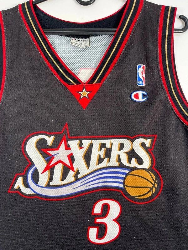 Champion Philadelphia 76ers Allen Iverson 3 Champion Nba Jersey Sz L Size US L / EU 52-54 / 3 - 2 Thumbnail