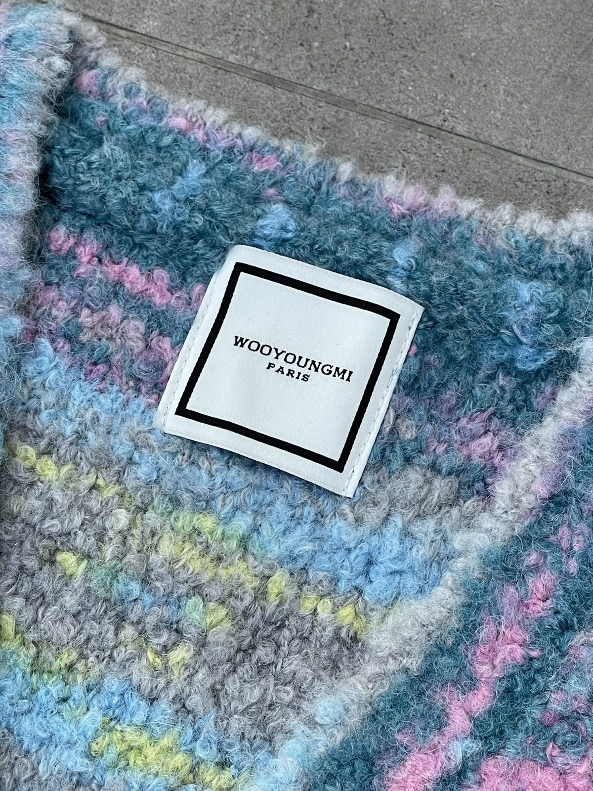 Wooyoungmi !DS! FW22 Wooyoungmi Multicolor Blue Stripped Alpaca Vest Size US M / EU 48-50 / 2 - 20 Thumbnail