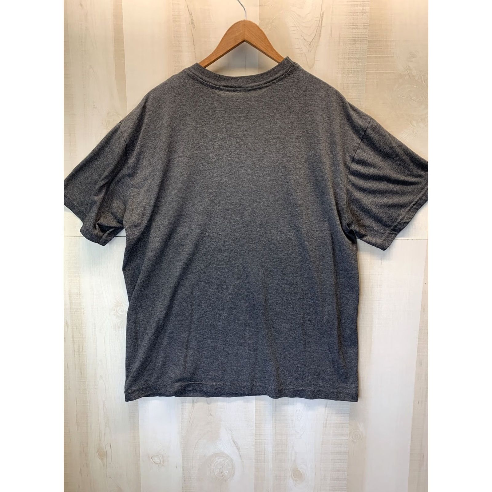 Adidas Adidas Men’s T-Shirt Gray Distressed Logo Front L SZ L Shirt Mens Size US L / EU 52-54 / 3 - 6 Thumbnail