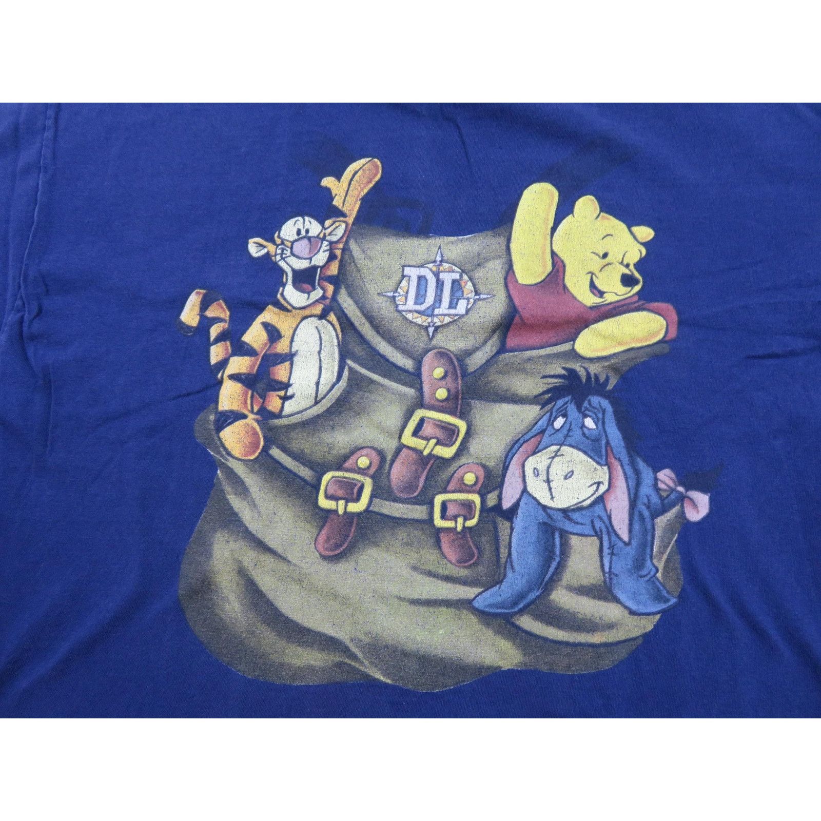 Mickey Inc Disneyland Tigger Pooh Eeyore T-Shirt Double-Sided 2XL 1990s Size US XXL / EU 58 / 5 - 3 Thumbnail