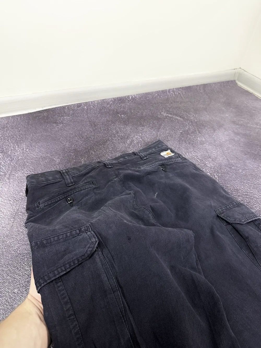 Carhartt Vintage Carhartt Cargo USA Flame Resistant Opium Work Pants Size US 32 / EU 48 - 7 Thumbnail