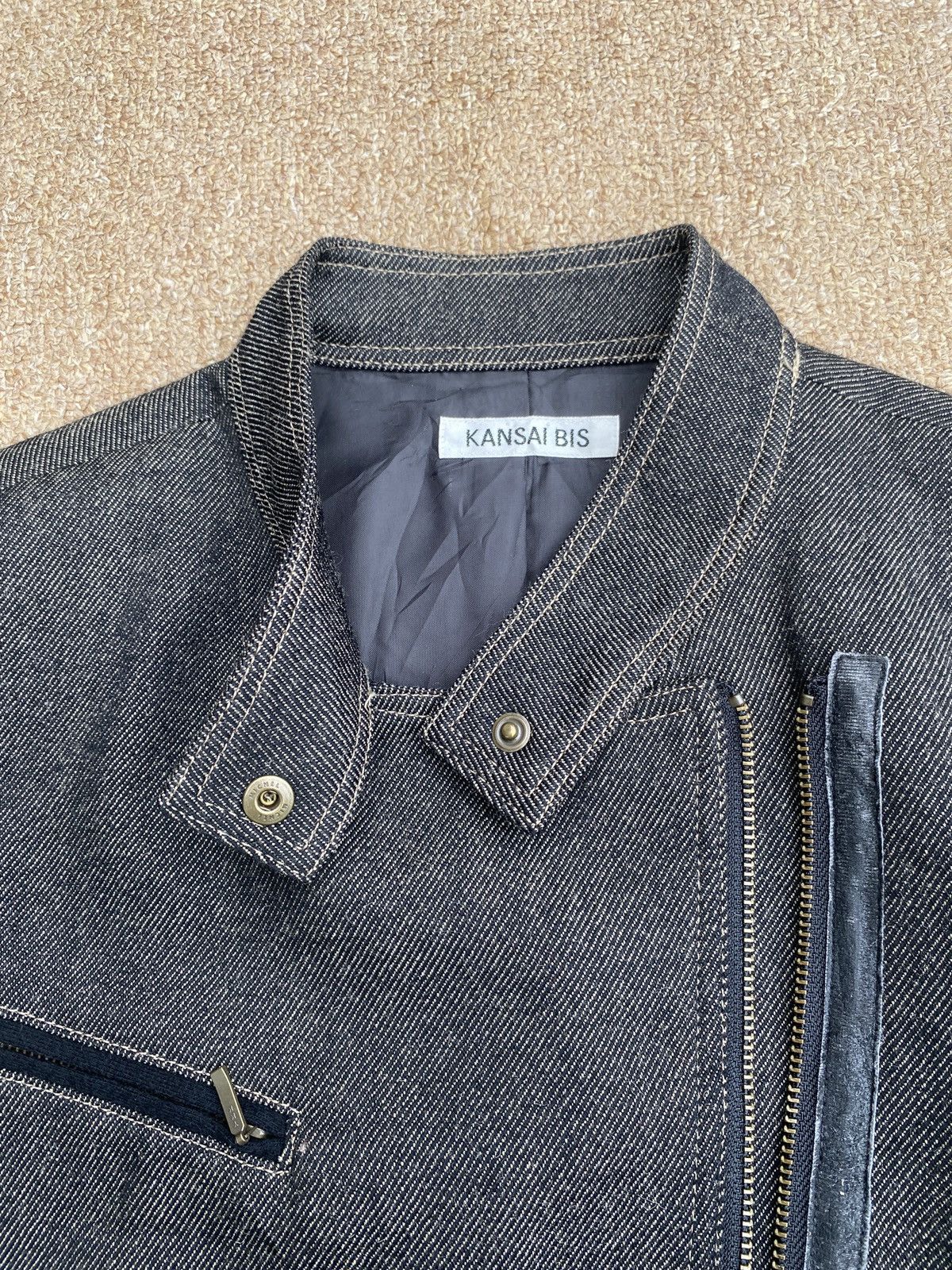 Kansai Yamamoto × Vintage Vintage kansai bis by kansai yamamoto zipper jacket Size L / US 10 / IT 46 - 10 Thumbnail