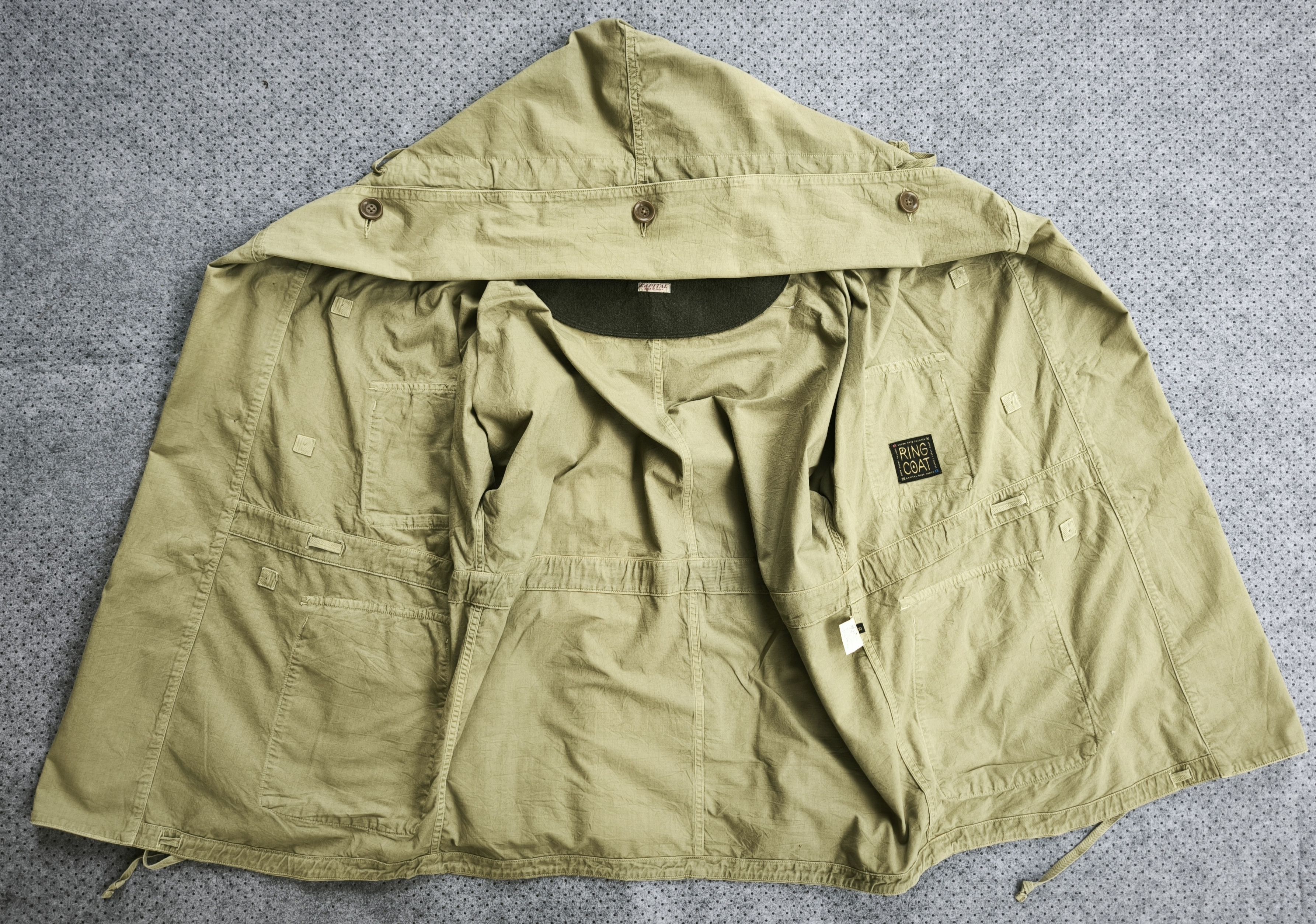 Kapital KAPITAL Katsuragi Ring Coat Size US S / EU 44-46 / 1 - 11 Thumbnail