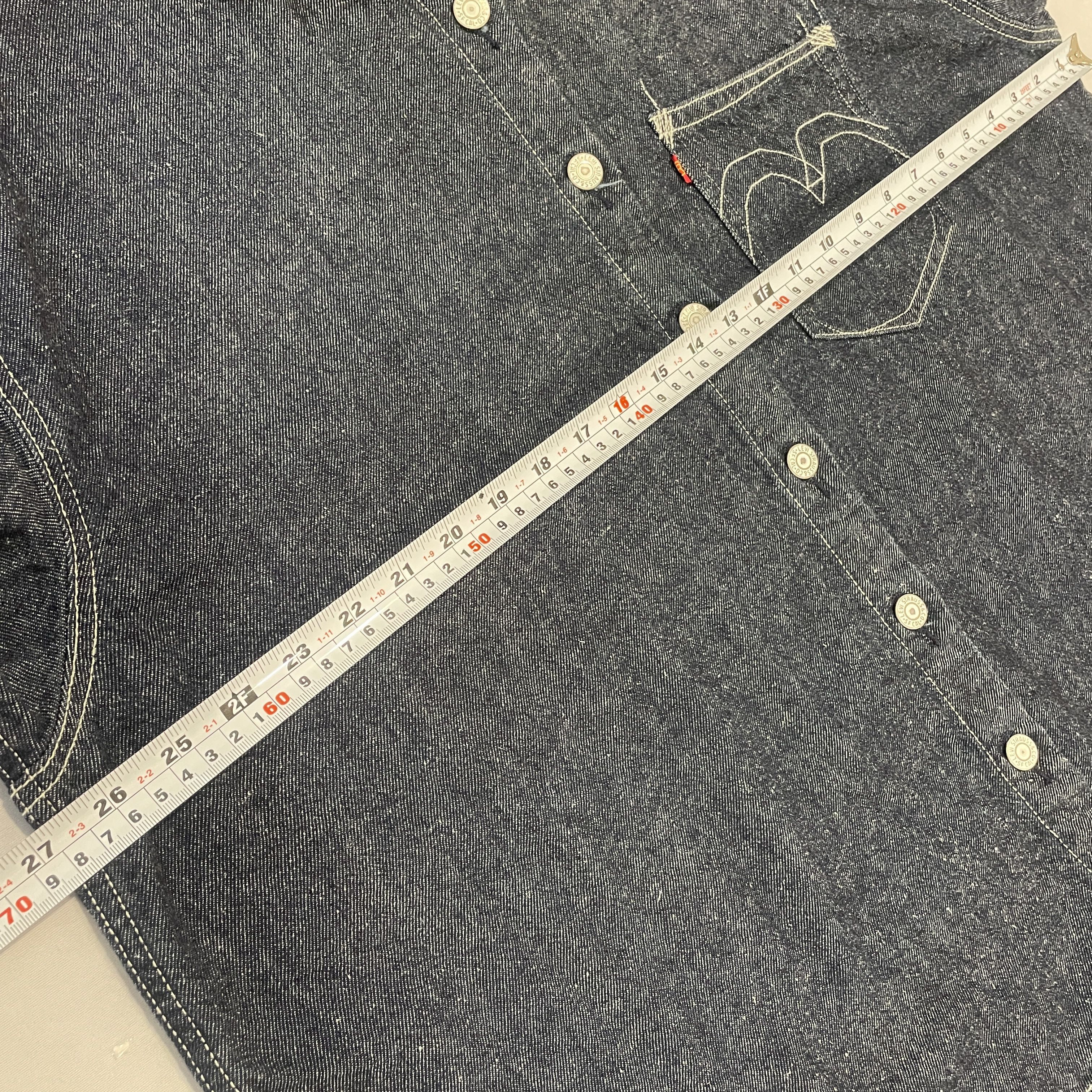 Levi's ~ LEVI'S Oversized Sm Button-Up Shirt Denim Unisex Size S / US 4 / IT 40 - 6 Thumbnail