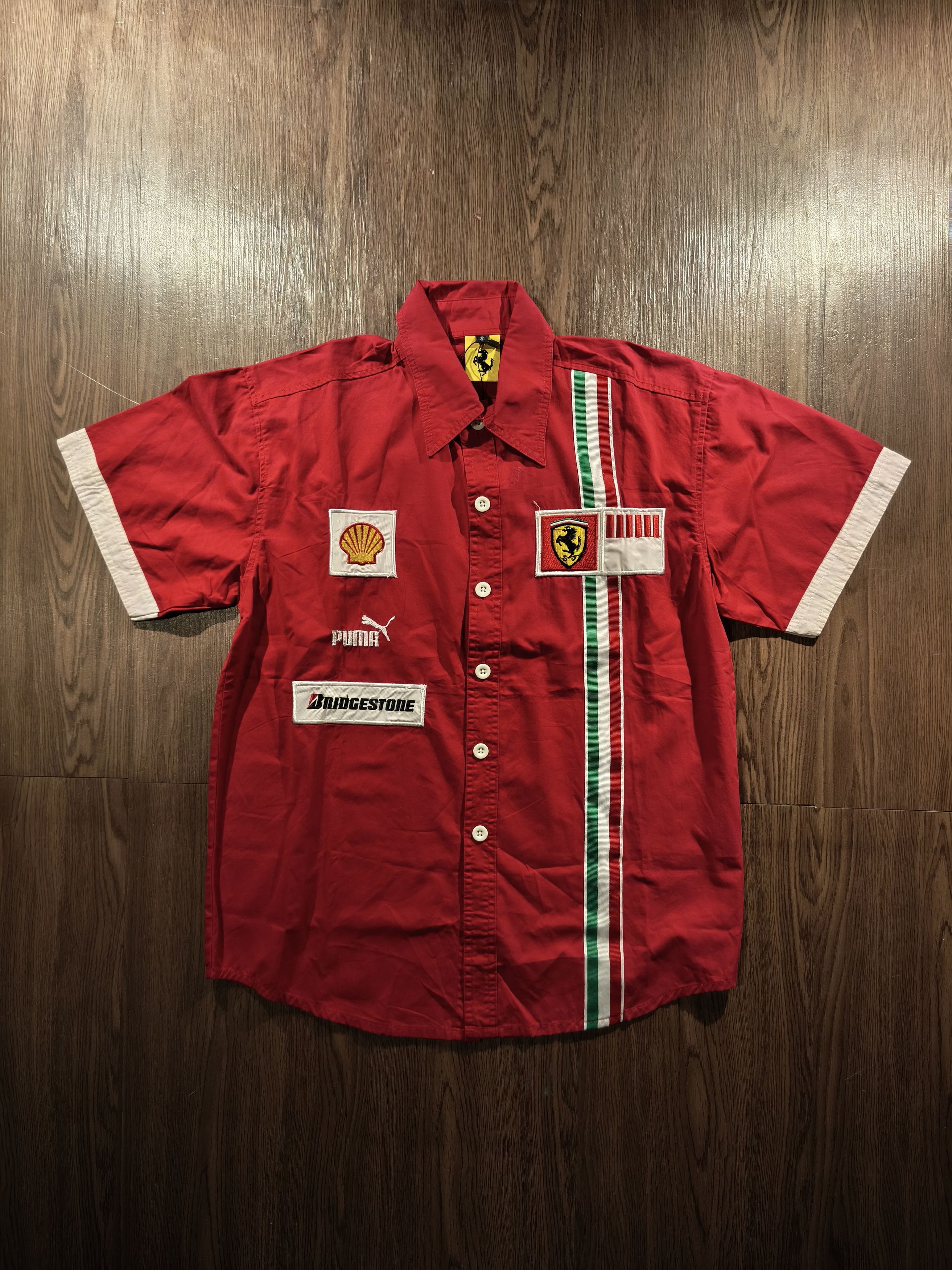 Ferrari Ferrari Barcode Italy Racing Workshirt Size US M / EU 48-50 / 2 - 1 Thumbnail