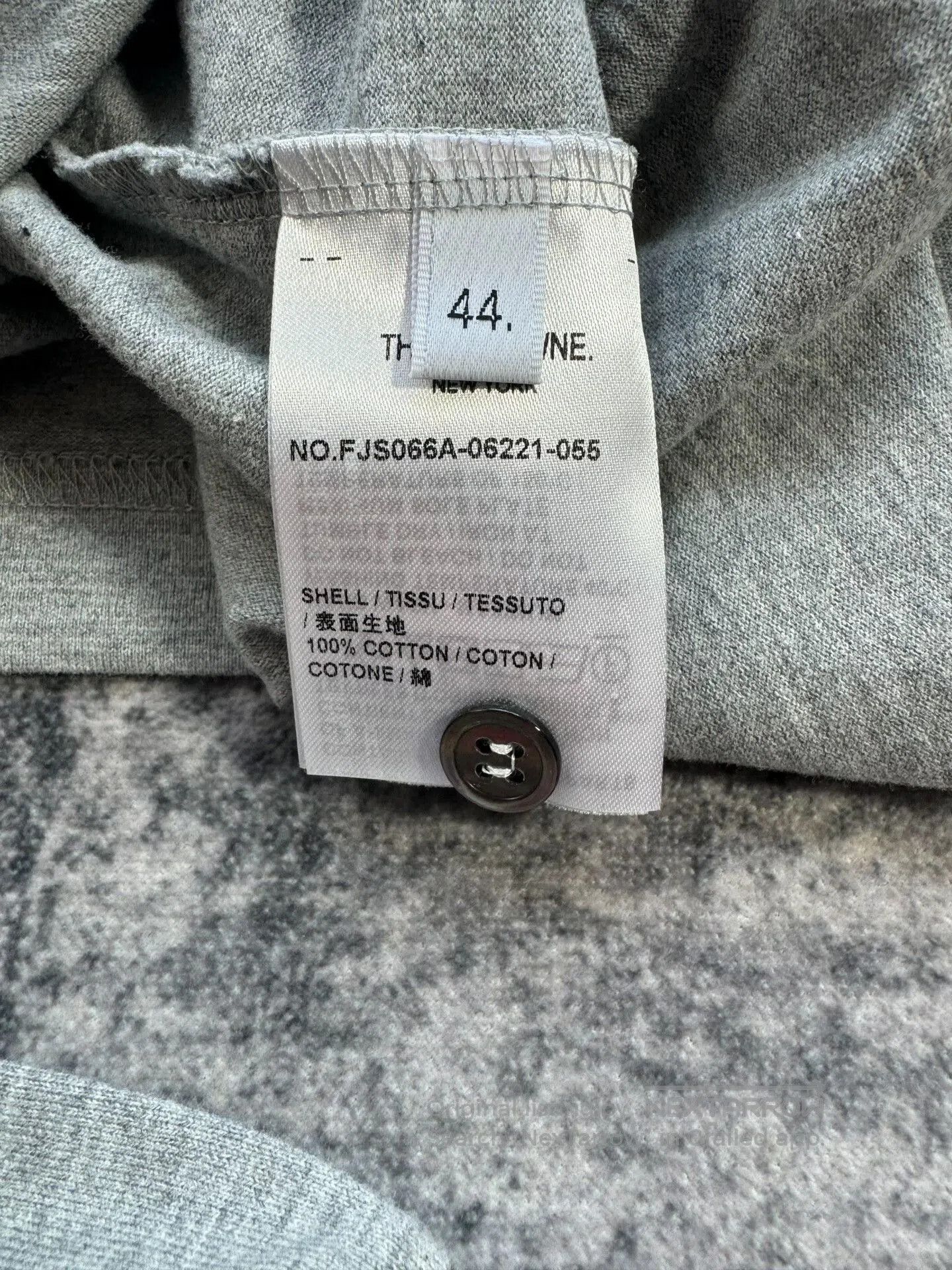 Thom Browne thom browne gray sweatshirt with logo detail. Size US L / EU 52-54 / 3 - 6 Thumbnail
