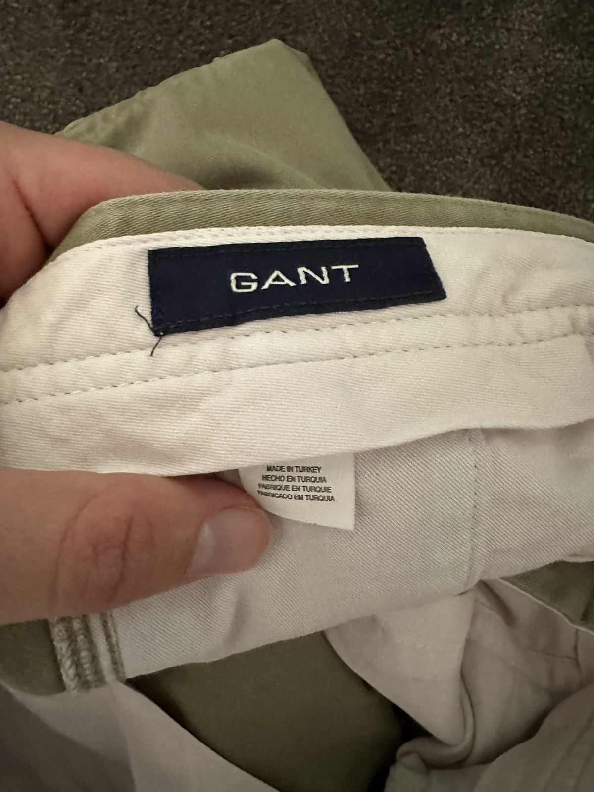 Gant GANT Cargo Pants Olive green Size US 32 / EU 48 - 4 Thumbnail