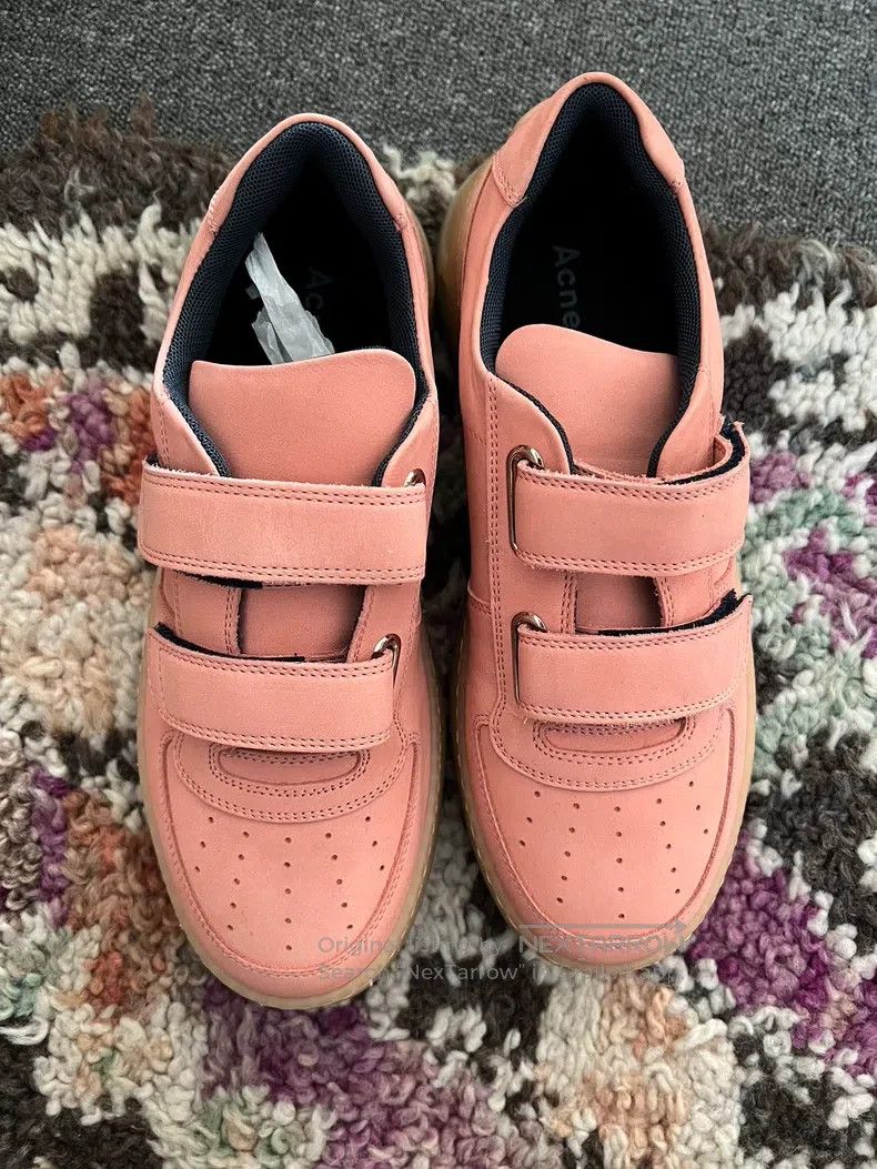 Acne Studios Acne Studios Pink Sneakers Size US 8.5 / IT 38.5 - 1 Thumbnail