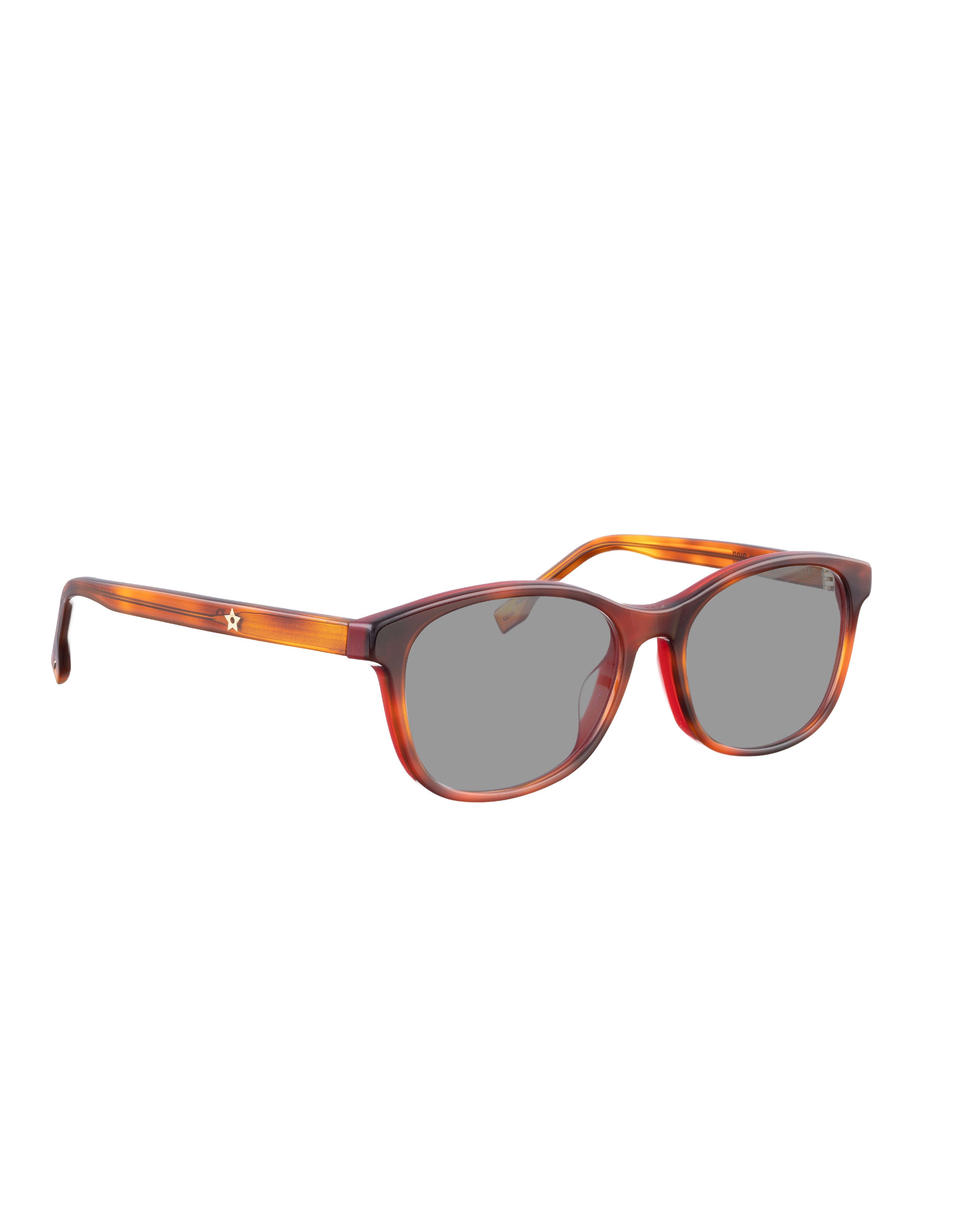Christian Dior Monsieur Dior 00s Dark Red Nerdy Plastic Sunglasses Size ONE SIZE - 1 Thumbnail