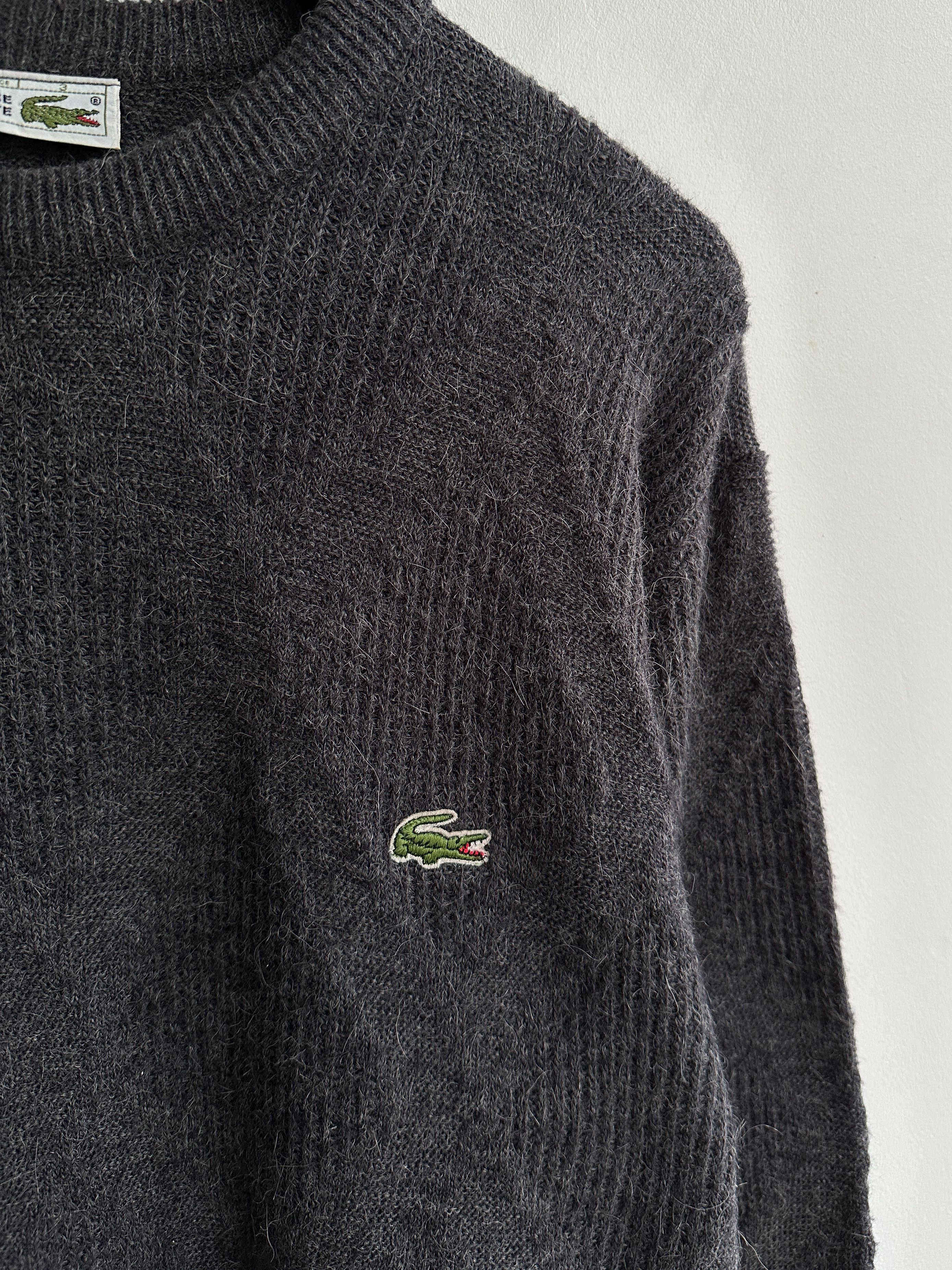 Lacoste Vintage Lacoste Chemise Knit Sweater Jumper Size US M / EU 48-50 / 2 - 5 Thumbnail
