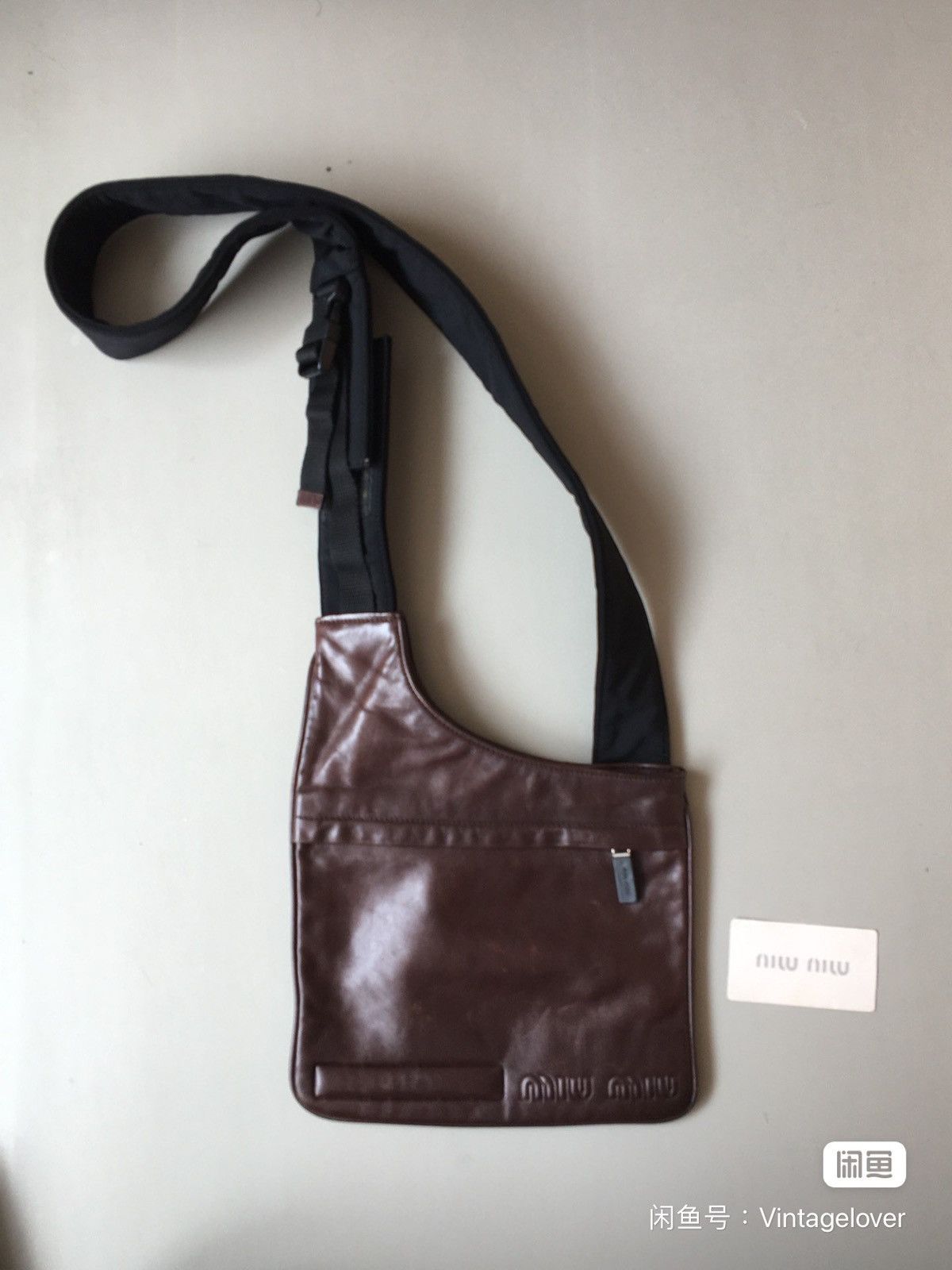 Miu Miu Miumiu archive ss99 brown leather crossbody bag Miu Miu Miumiu archive ss99 brown leather crossbody bag