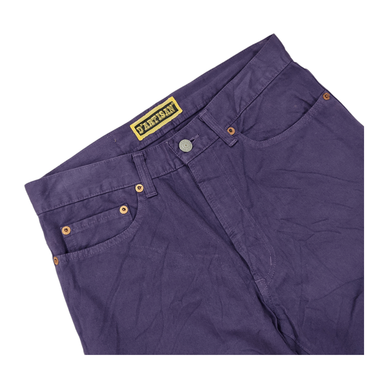 Studio D Artisan Retro Slim Fit Cotton Pants