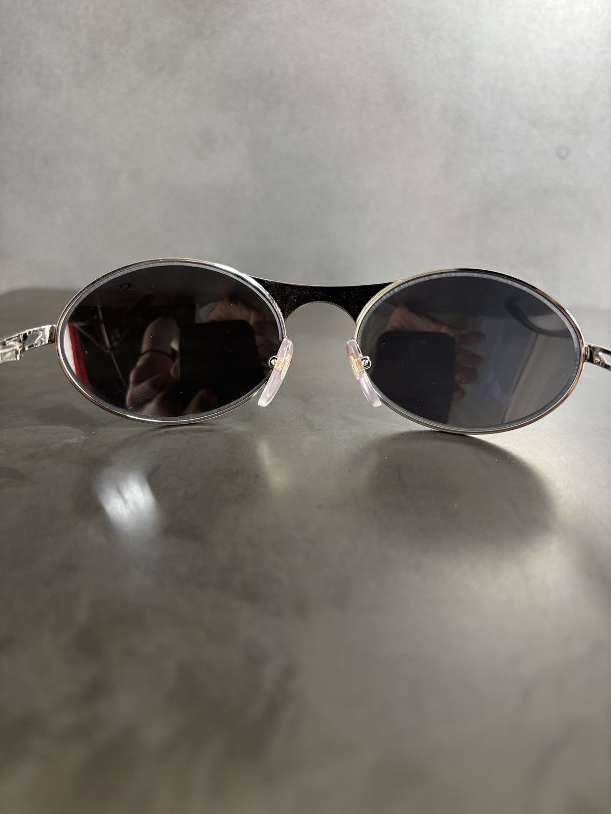 Vintage NOS 1990s Vintage Sunglasses Floyd Gaultier Style Italy Size ONE SIZE - 17 Thumbnail