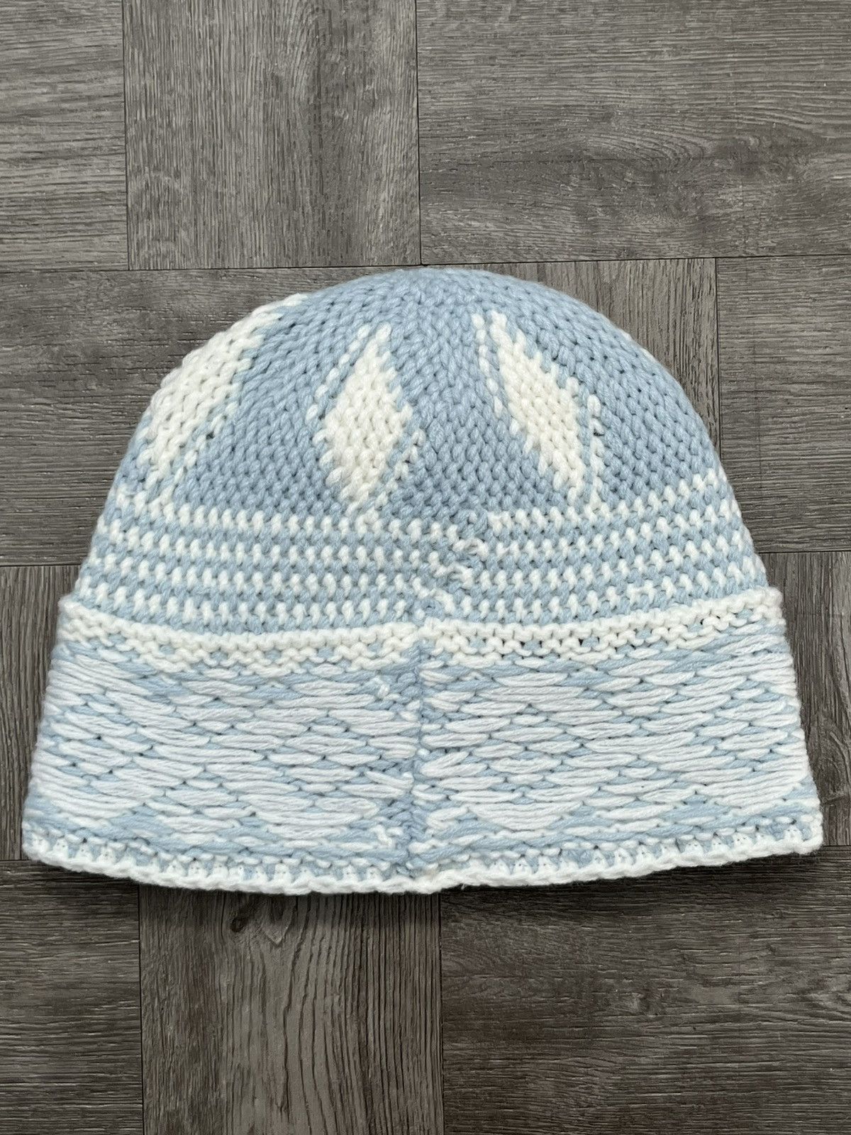 Supreme Diamond Beanie Light Blue