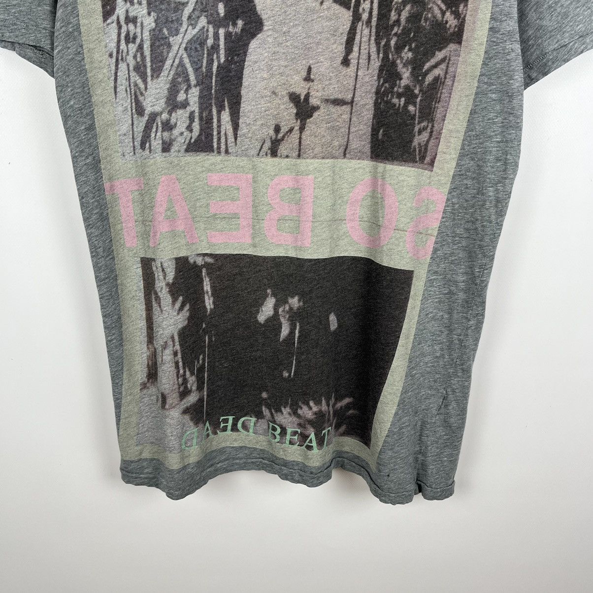 Allsaints Designer Allsaints “So Beats” y2k big logo art tee Size US M / EU 48-50 / 2 - 3 Thumbnail
