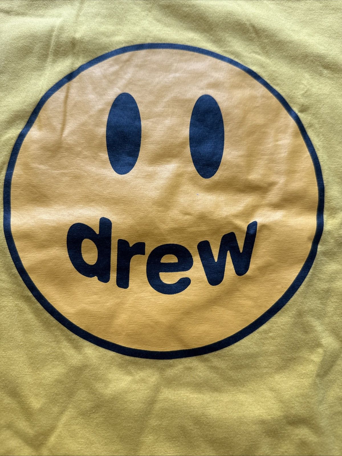 Drew House × Justin Bieber NWT Drew House Mascot Long Sleeve Tee Golden Yellow Size M Size US M / EU 48-50 / 2 - 2 Thumbnail