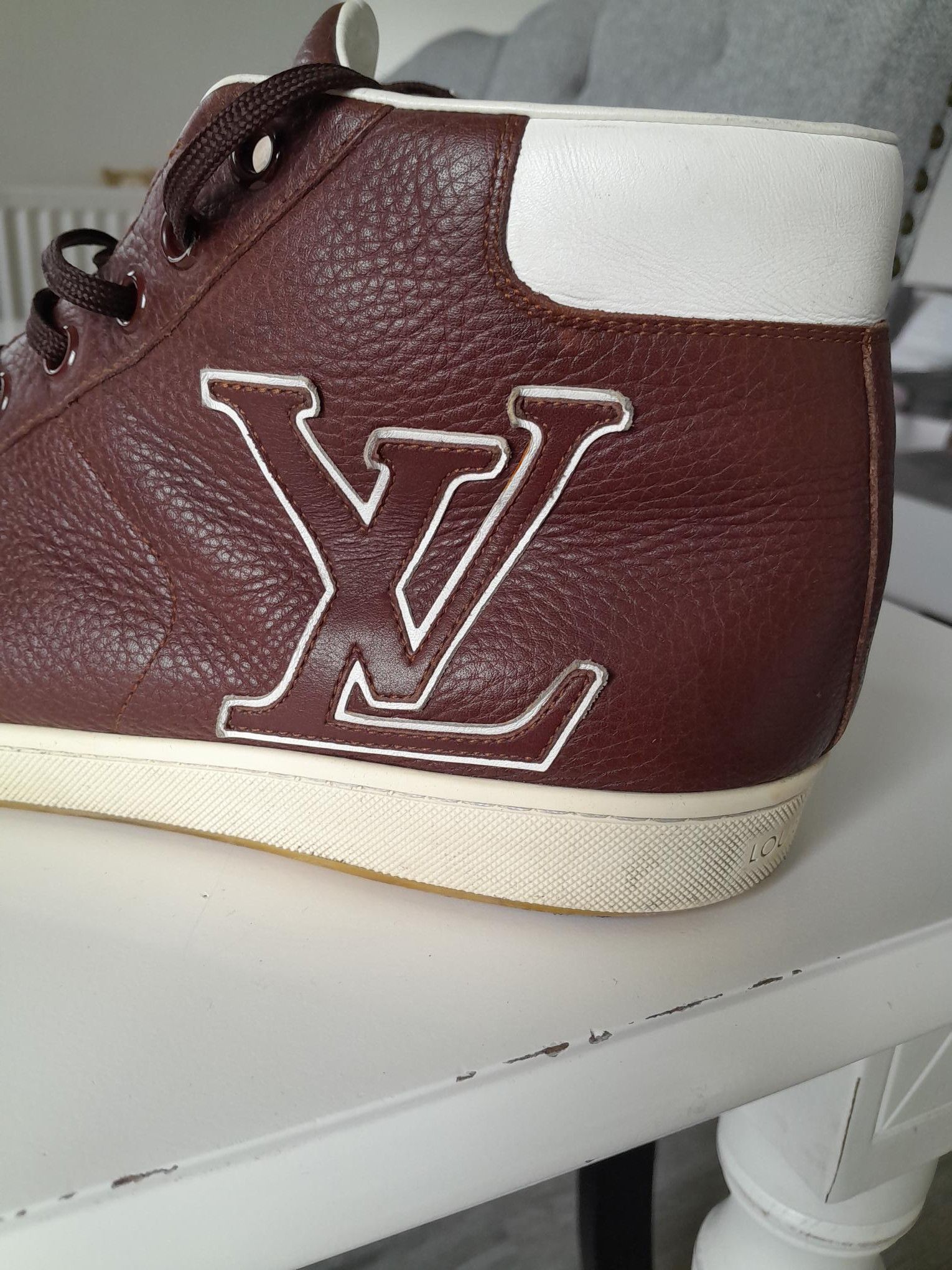 Louis Vuitton BASKETS LOUIS VUITTON SURFSIDE Size US 11 / EU 44 - 10 Thumbnail