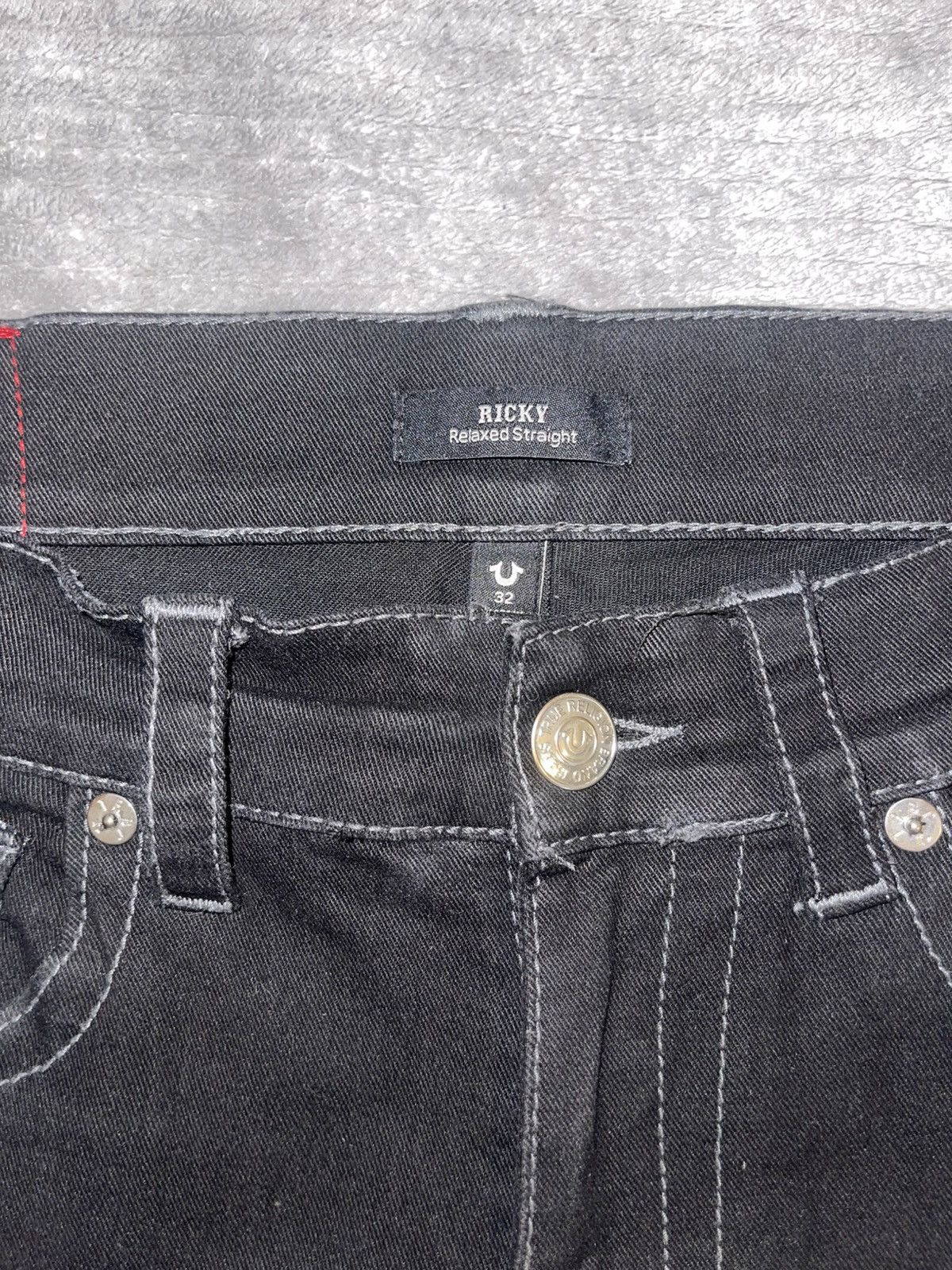 True Religion True Religion Jeans Black/Grey Size US 32 / EU 48 - 6 Thumbnail