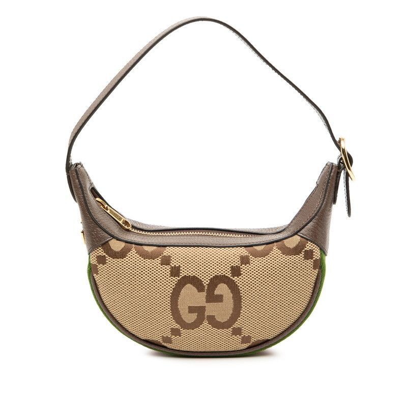 Gucci Gucci Ophidia Jumbo GG Canvas Leather Shoulder Bag Canvas Shoulder Bag 658551 DUTY FREE for USA